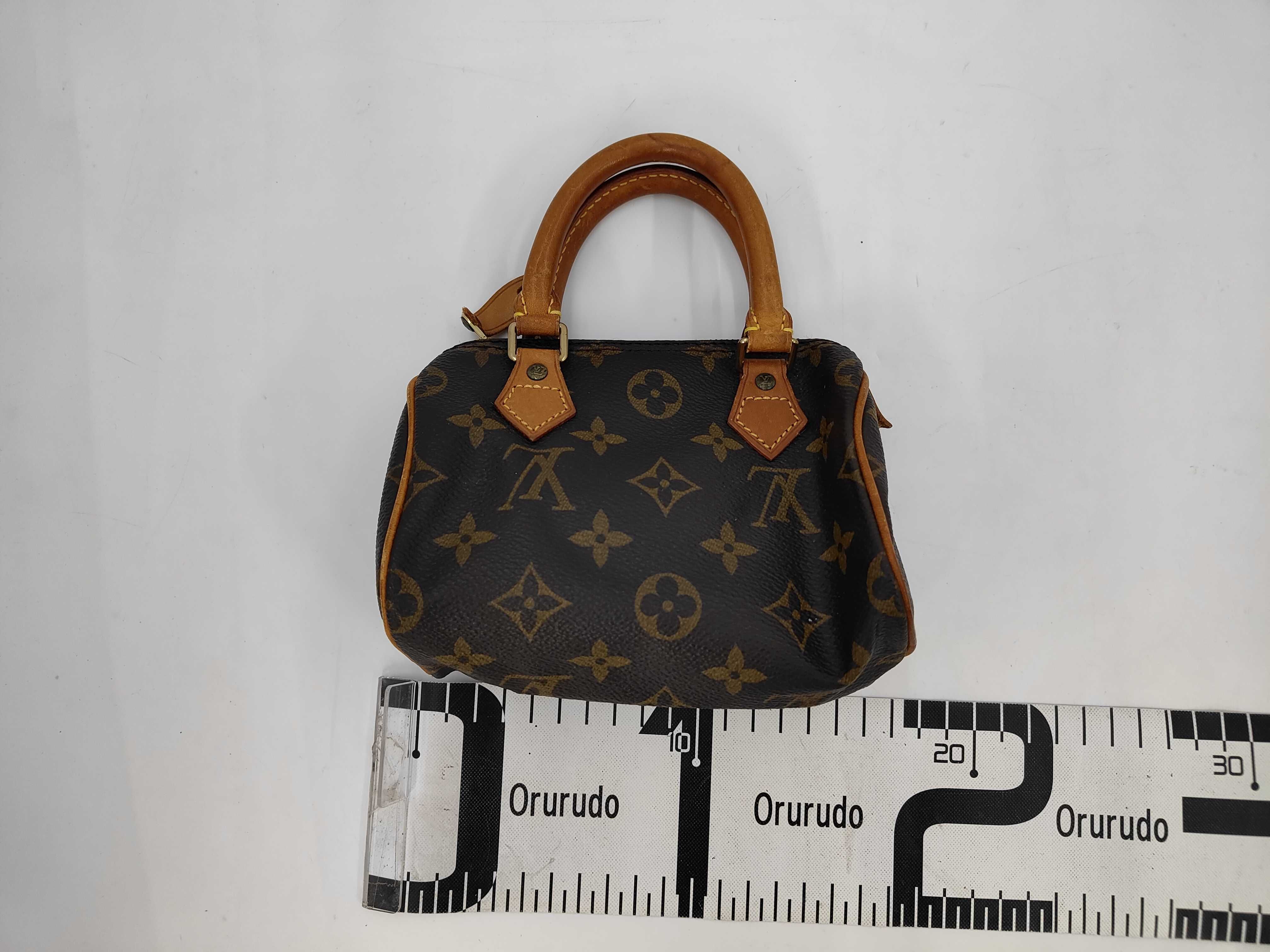 Monogram Louis Vuitton Monogram Mini Speedy TH0976 Handbag — view 2