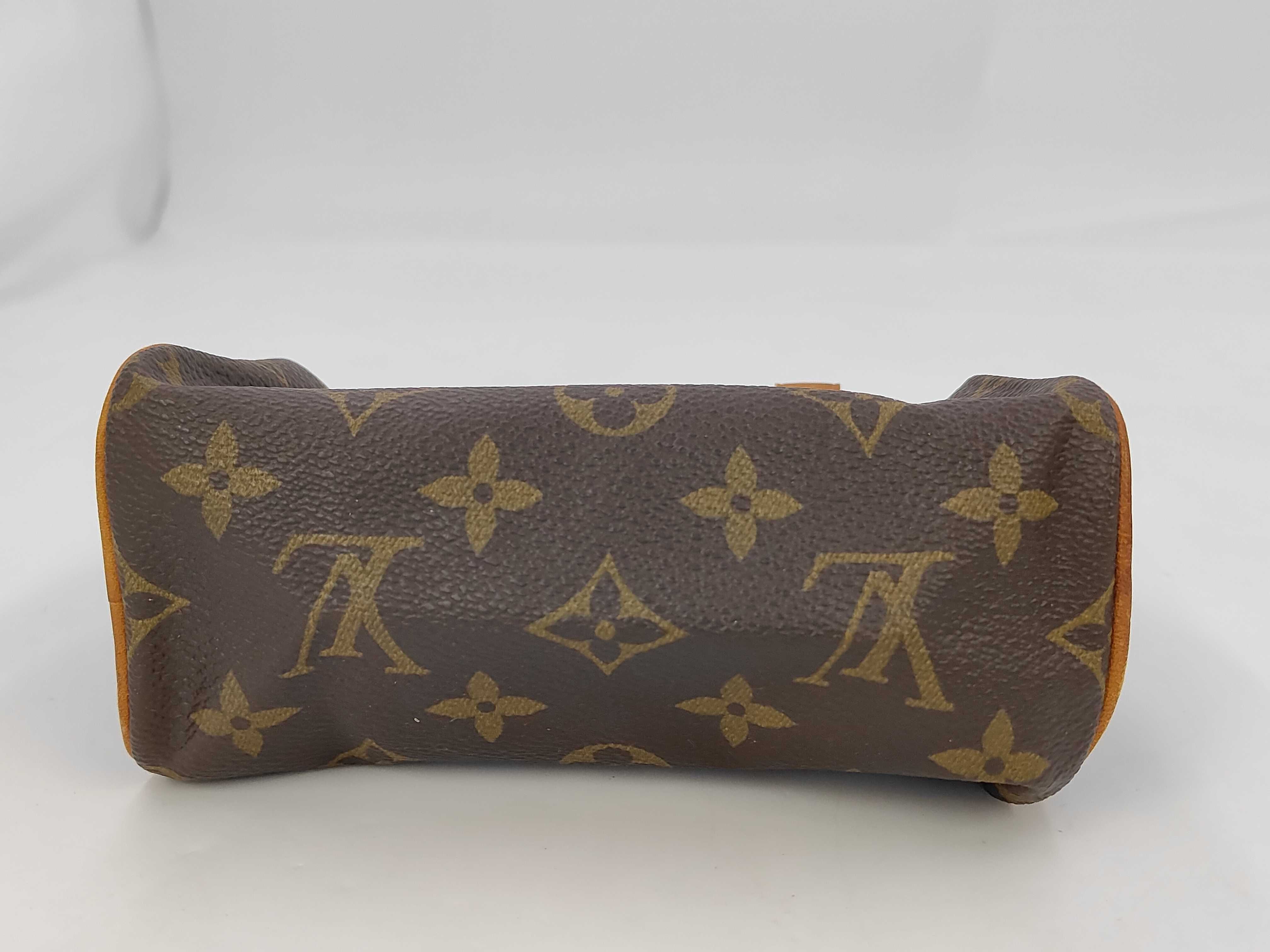 Monogram Louis Vuitton Monogram Mini Speedy TH0976 Handbag — view 4
