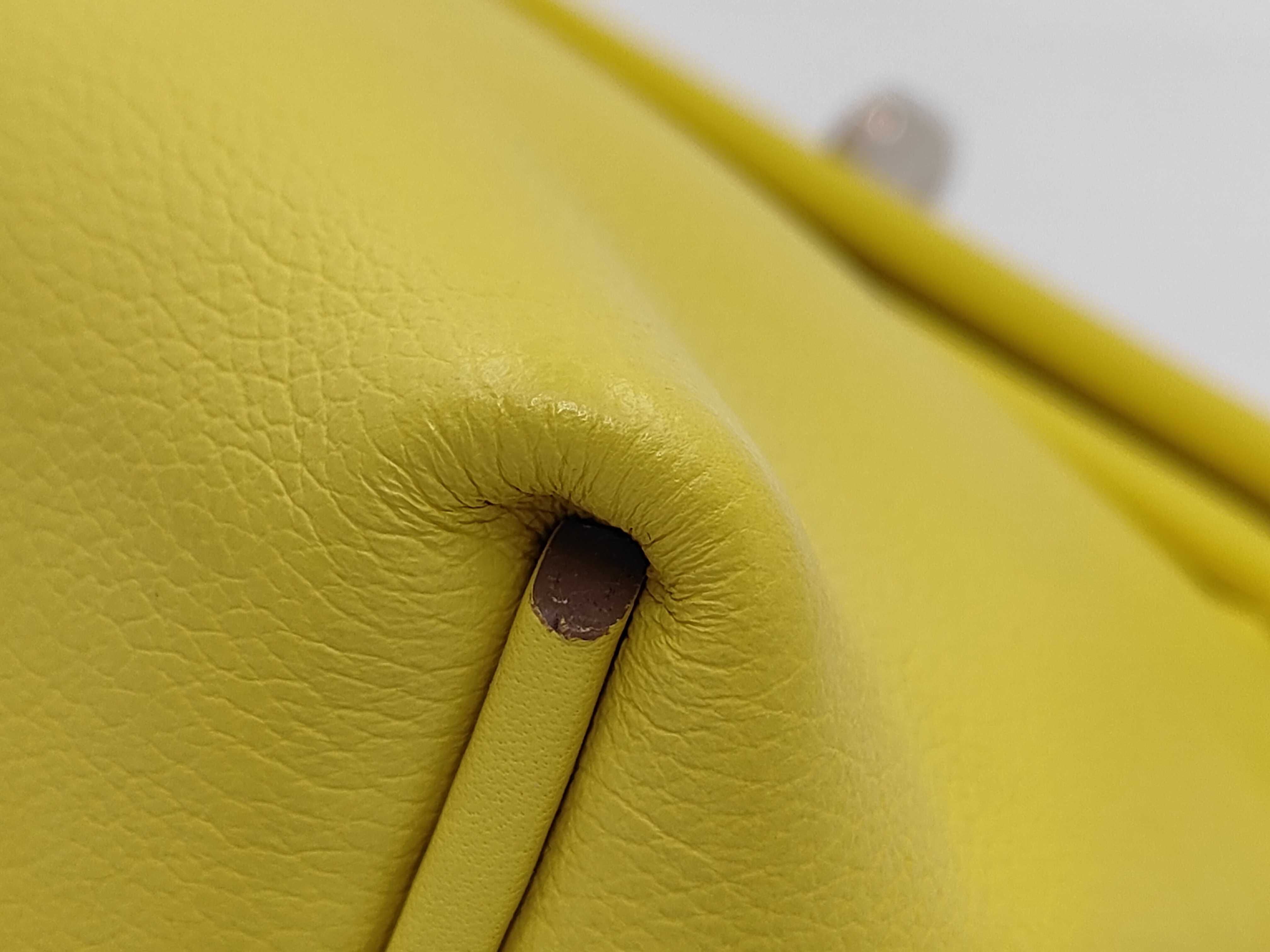 Vanquatrième Mini 21 24/24 Yellow Silver Hardware B Stamp: 2023 Handbag — view 4