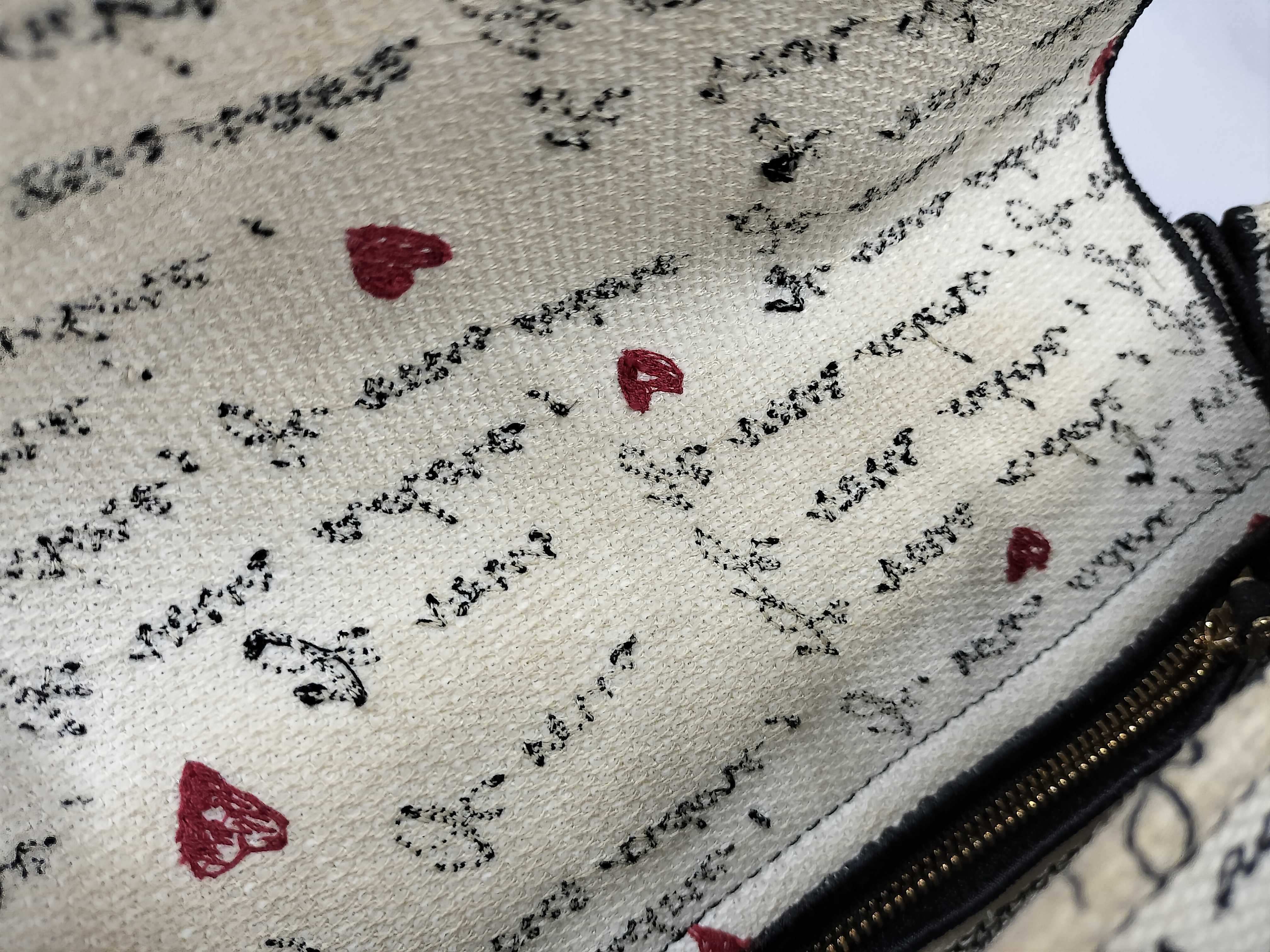 Lady D-Lite Embroidery 2-Way Bag with Strap - Handbag — view 13