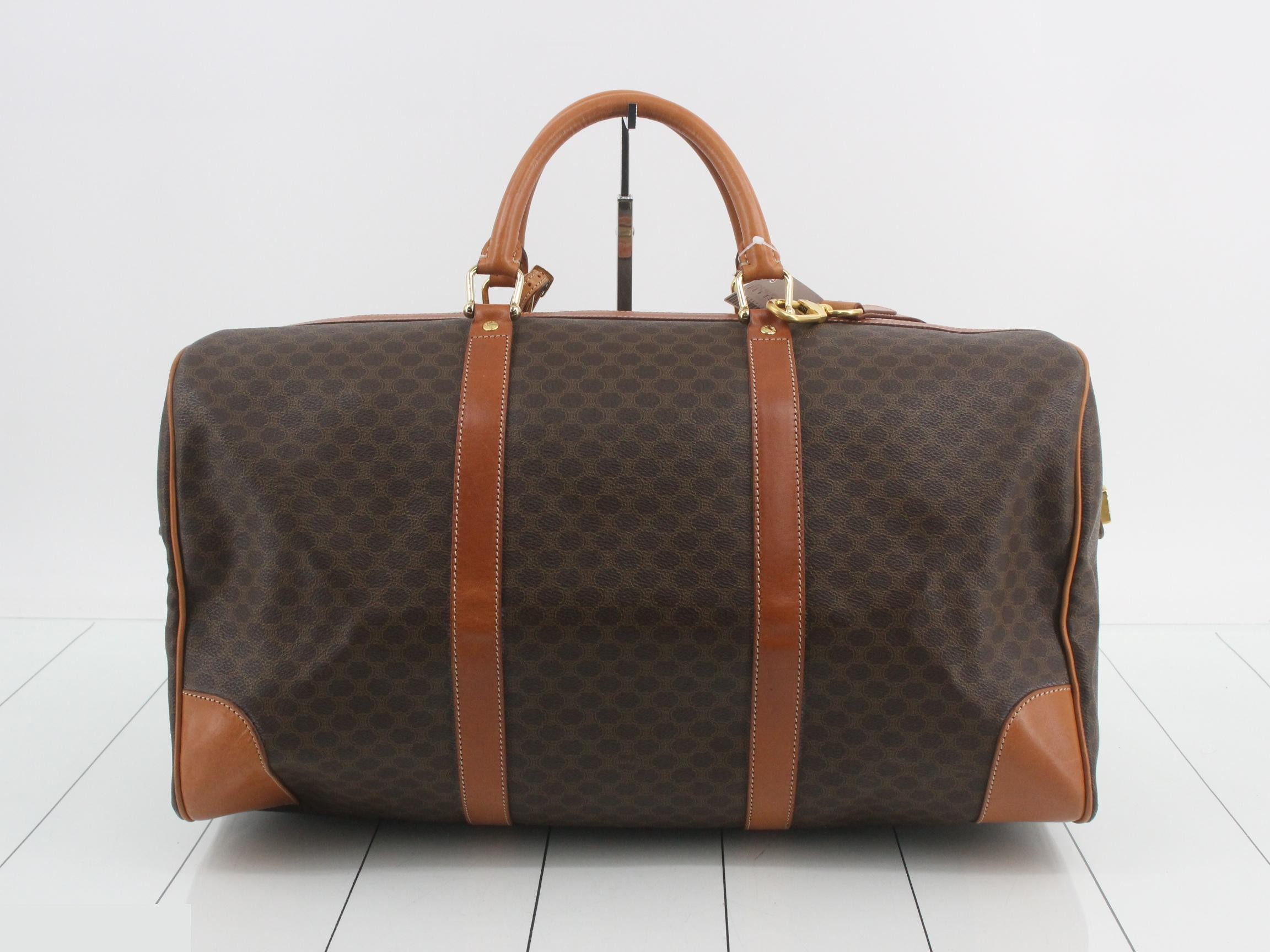 Boston bag, Macadam, PVC — view 2