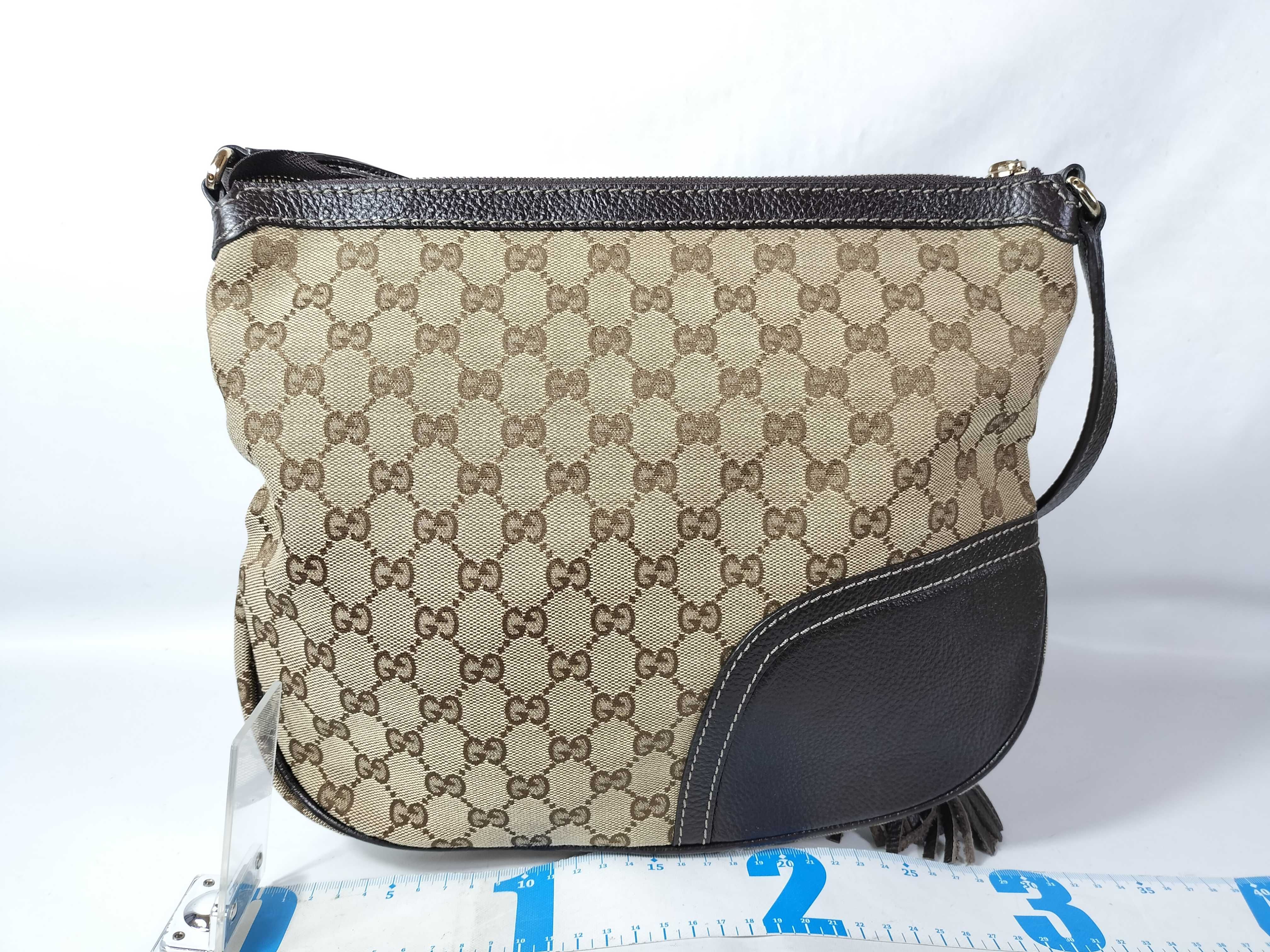 GG Canvas Sherry Line Tassel Shoulder Bag — view 2
