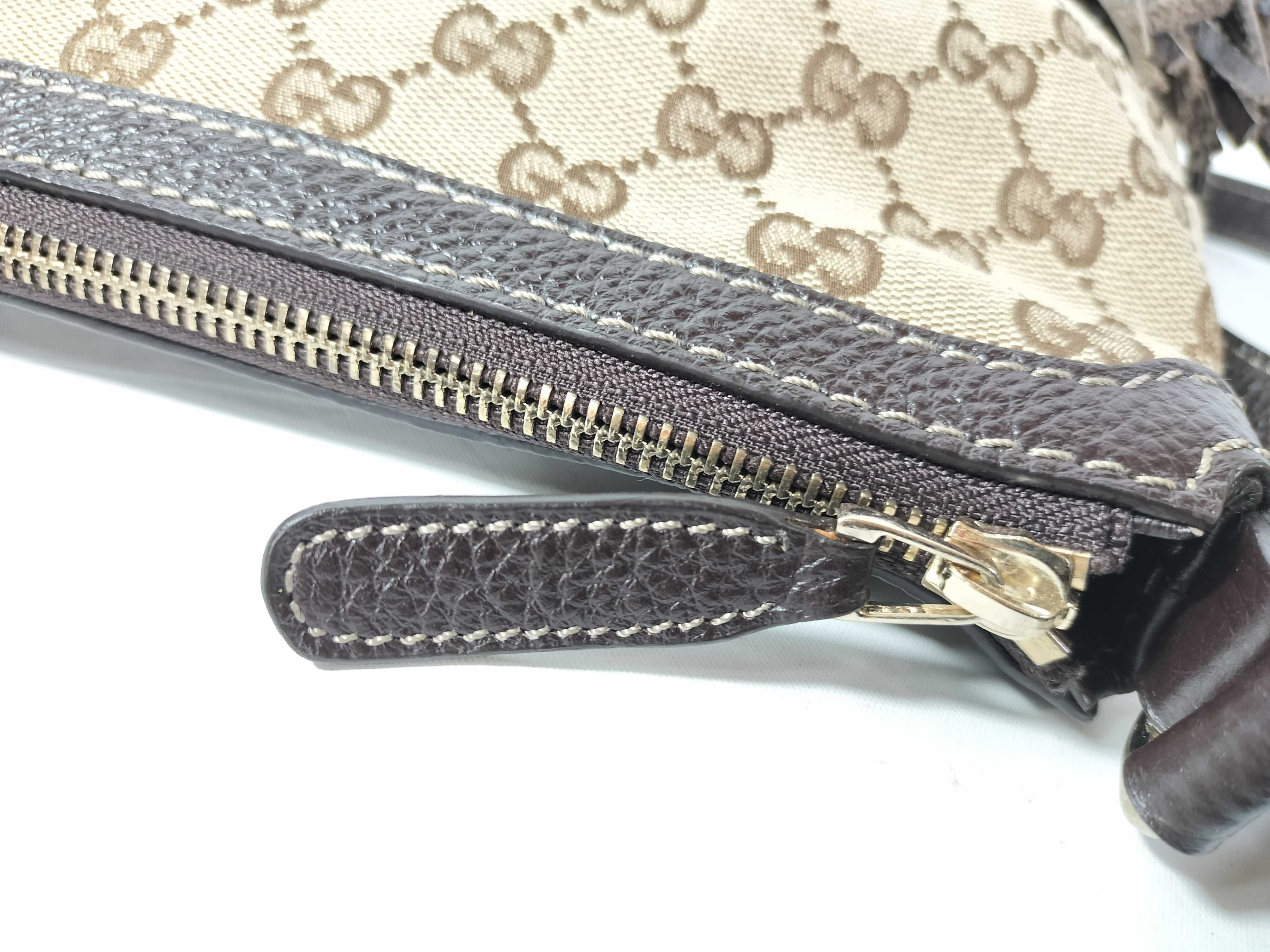 GG Canvas Sherry Line Tassel Shoulder Bag — view 8