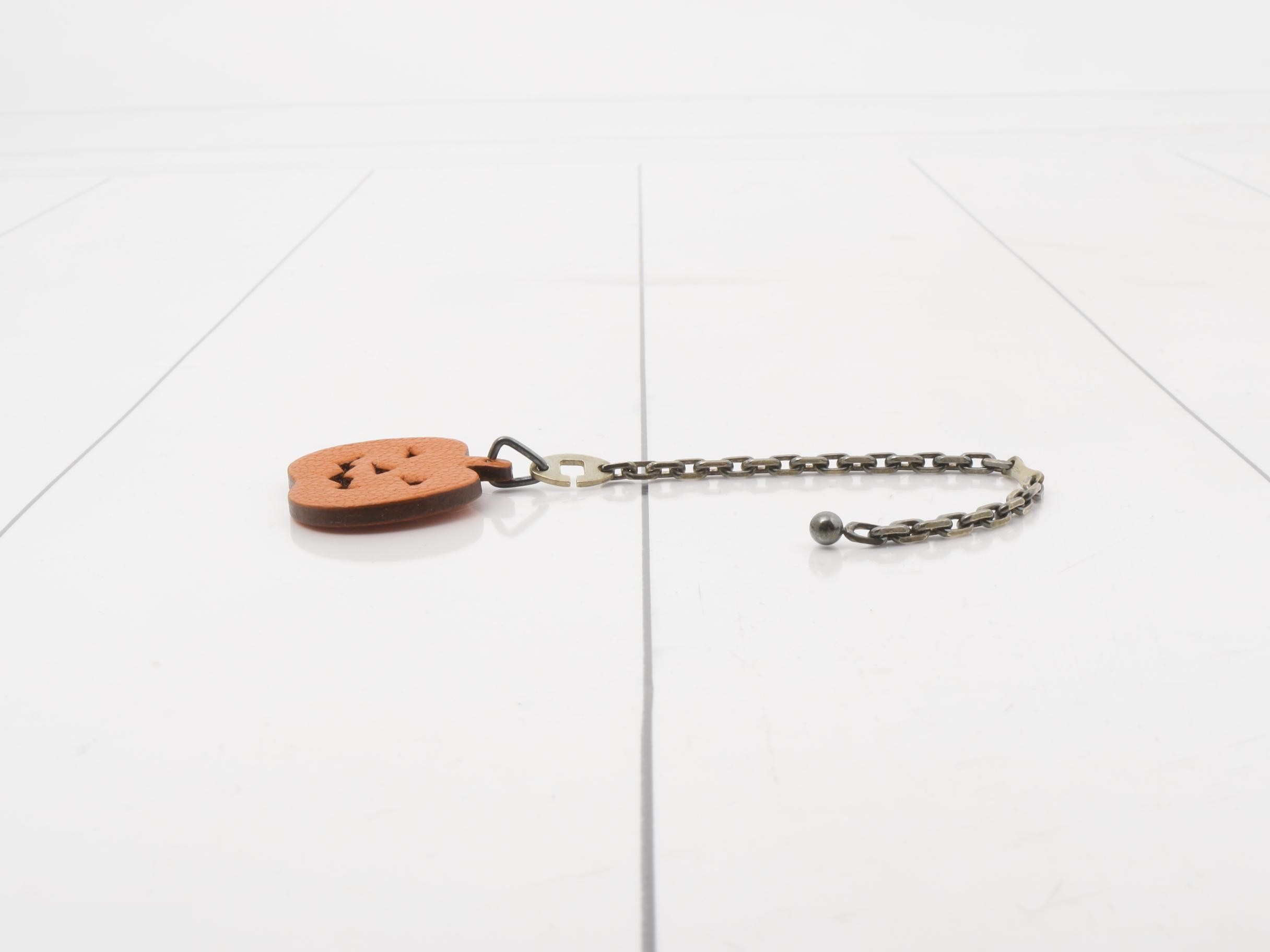Pumpkin Leather SV925 Charm — view 3