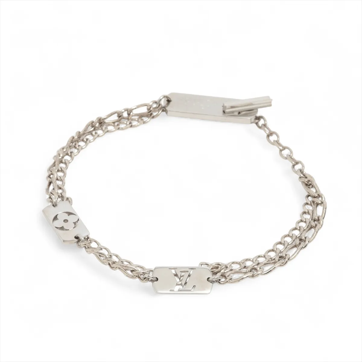 Bracelet Monogram Stack Bracelet GP Silver