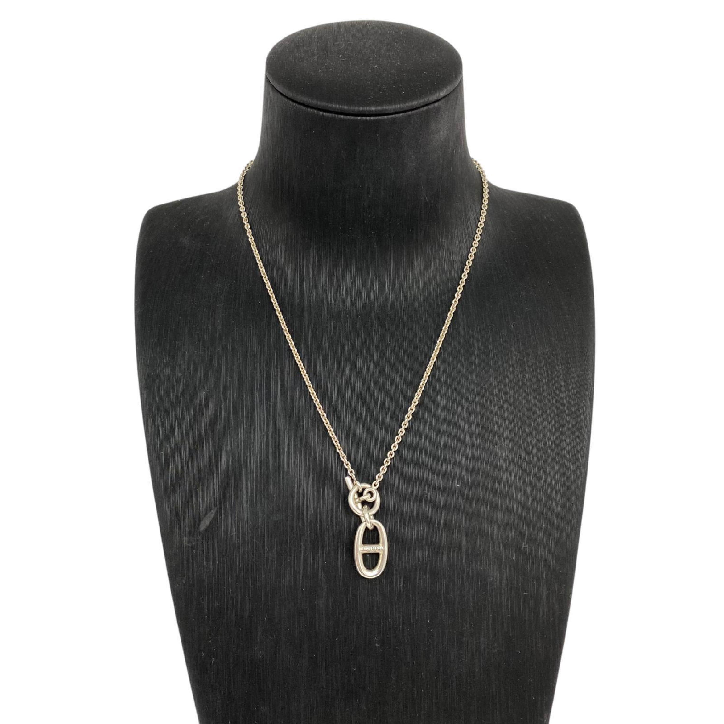 【*Shipped from: Hong Kong*】HERMES ( ) Sterling Silver 925 Chaine d'Ancre Necklace — view 2