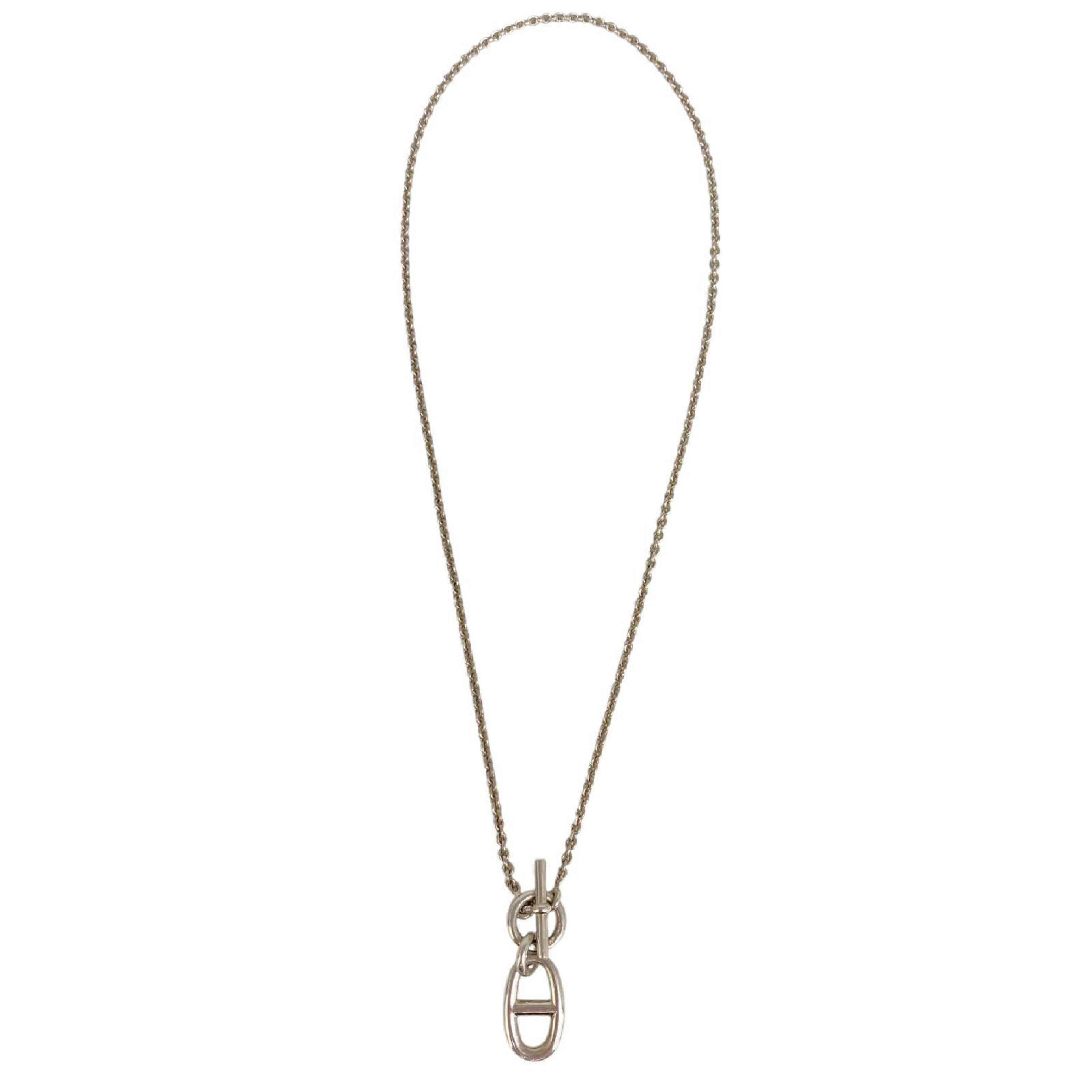 【*Shipped from: Hong Kong*】HERMES ( ) Sterling Silver 925 Chaine d'Ancre Necklace — view 3