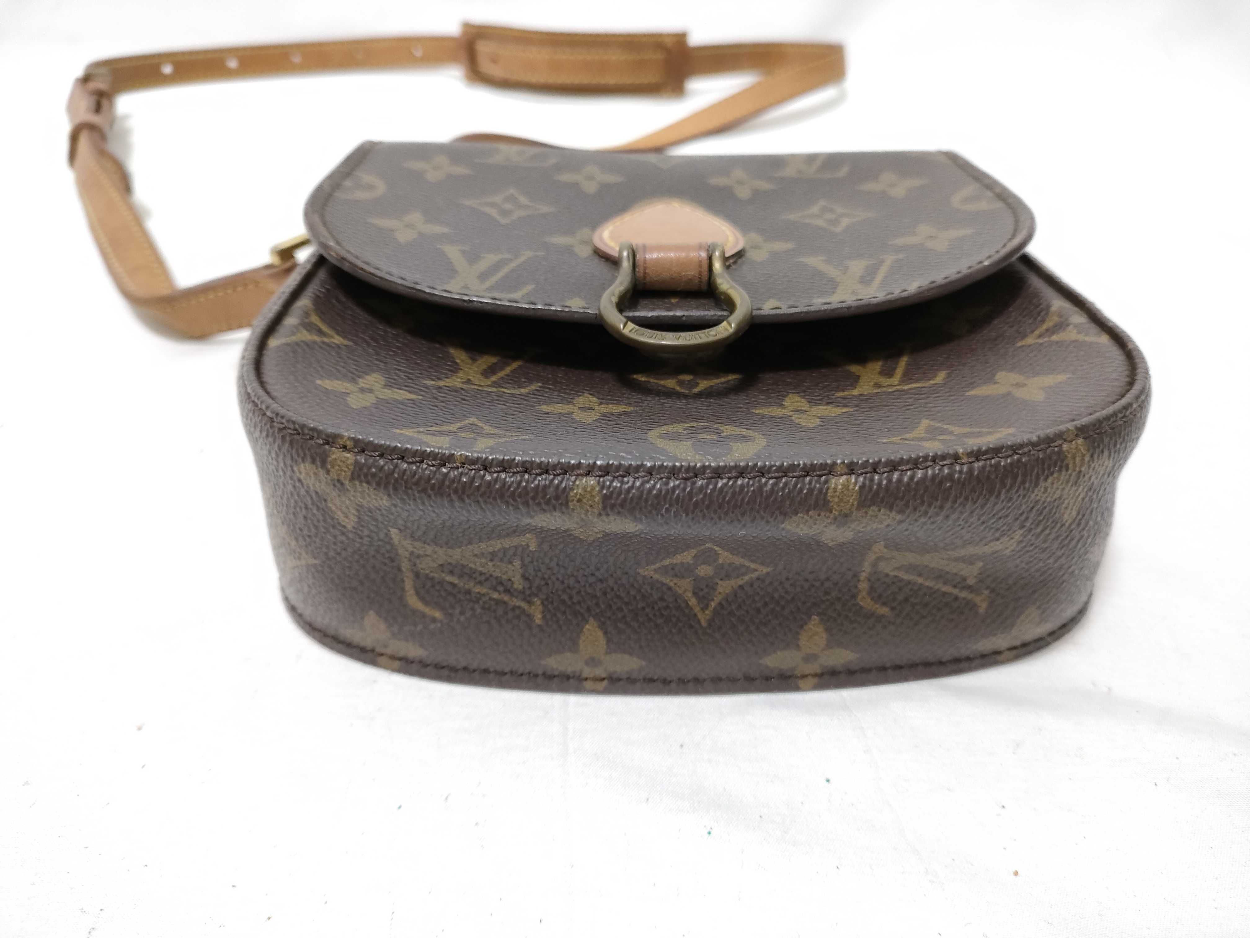 Monogram M51244 Saint Cloud PM Shoulder Bag (Interior shows signs of wear) — view 7