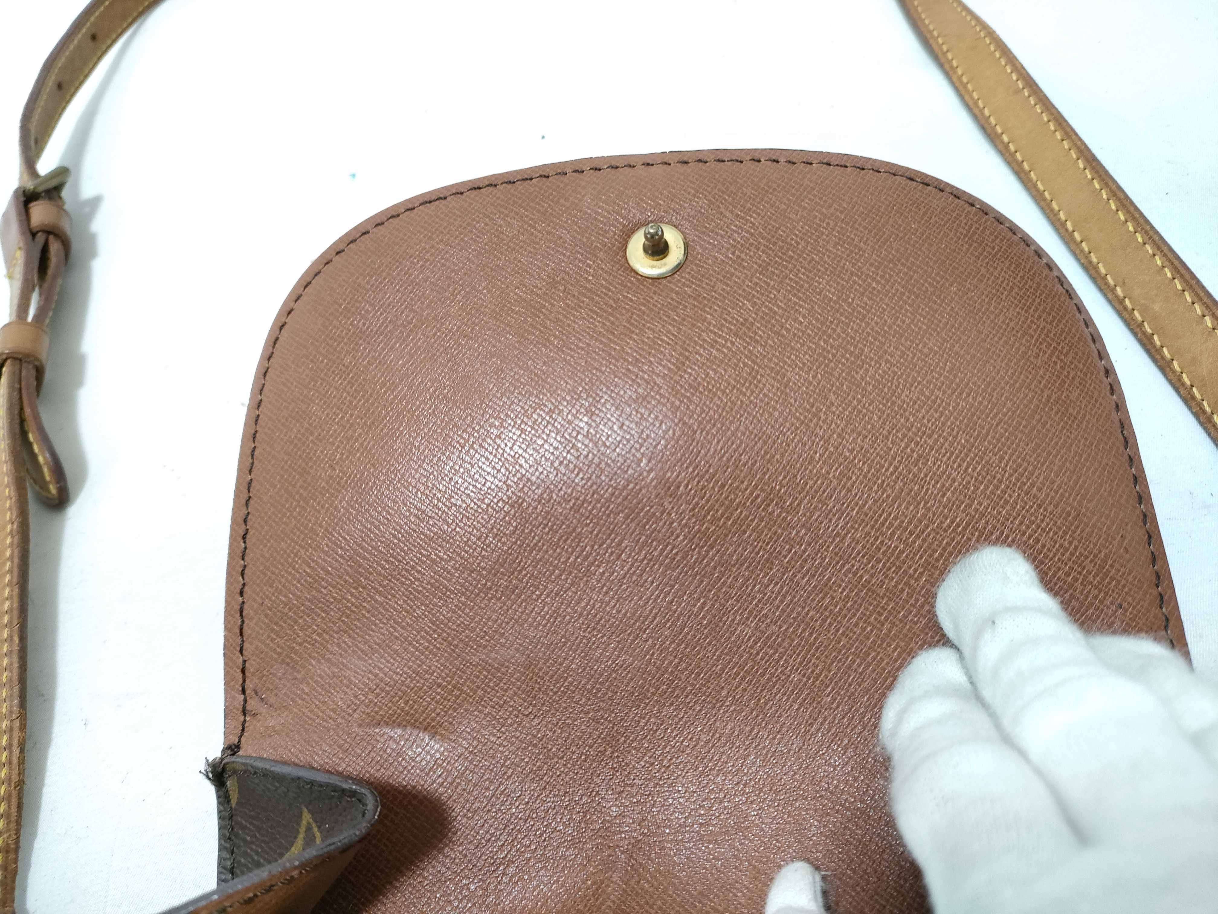 Monogram M51244 Saint Cloud PM Shoulder Bag (Interior shows signs of wear) — view 8