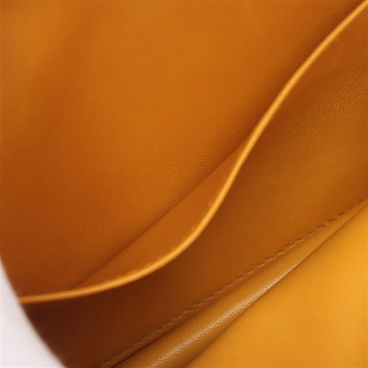 [Individually wrapped] Hermes Constance 3 Mini 18 Vaux Epson Jaune Ambre Gold hardware C: 2018 with initials X67089 — view 9