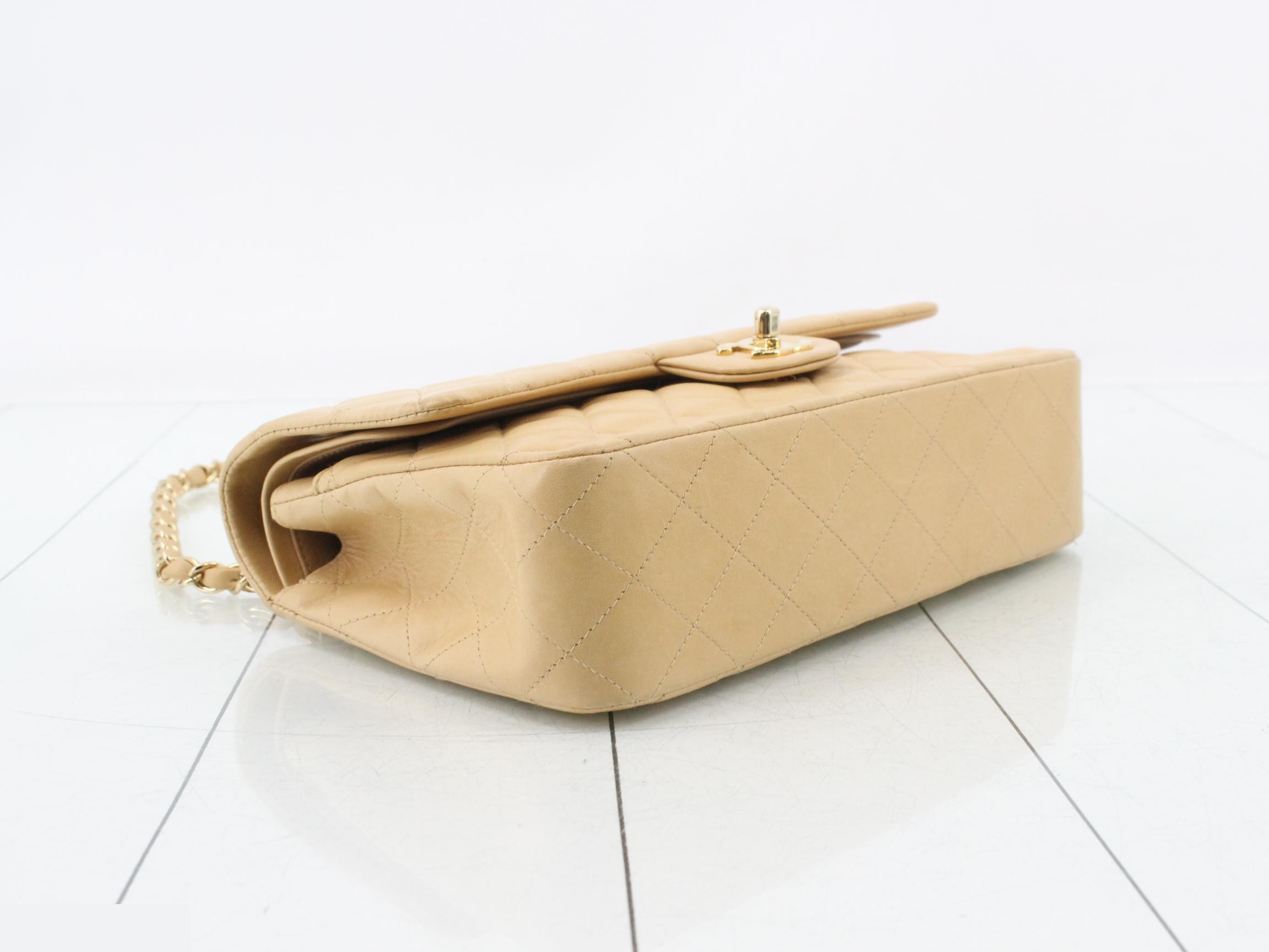 Matelassé 25 Lambskin Double Flap Double Chain Shoulder Bag — view 5