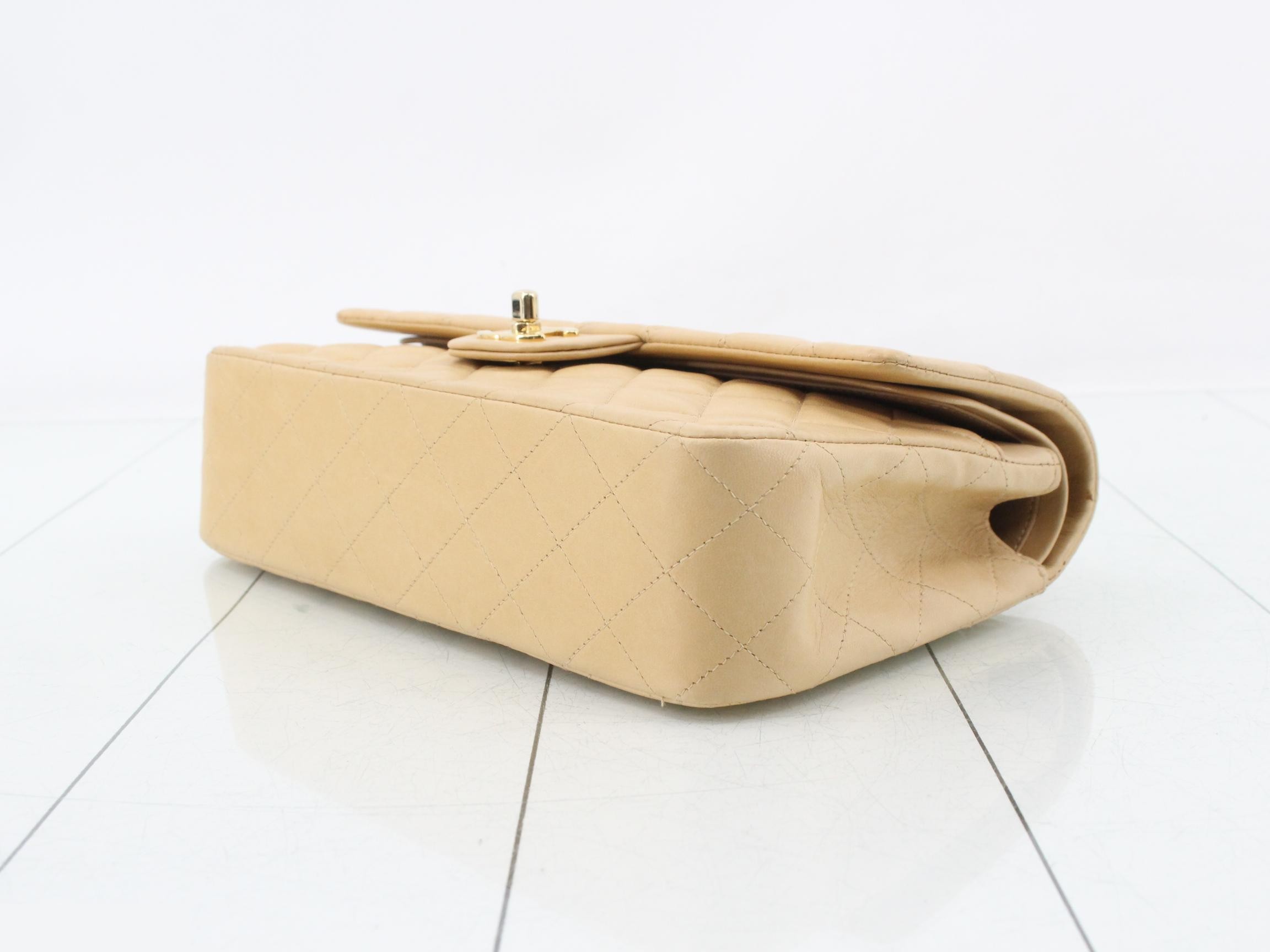 Matelassé 25 Lambskin Double Flap Double Chain Shoulder Bag — view 6