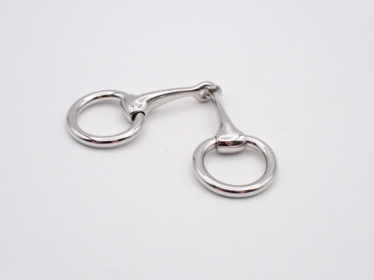 Mall scarf ring, silver