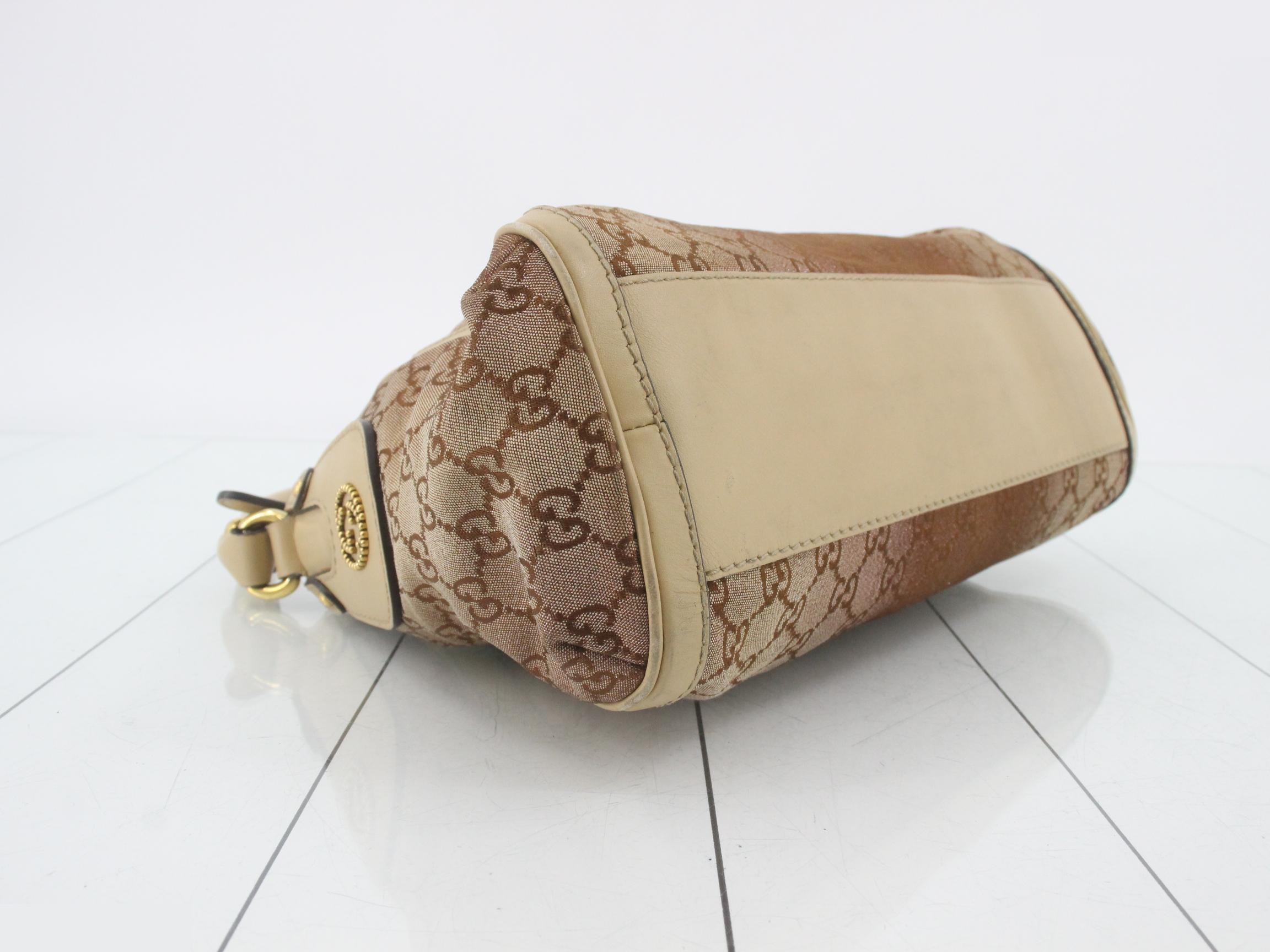 GG Canvas Interlocking Shoulder Bag — view 5