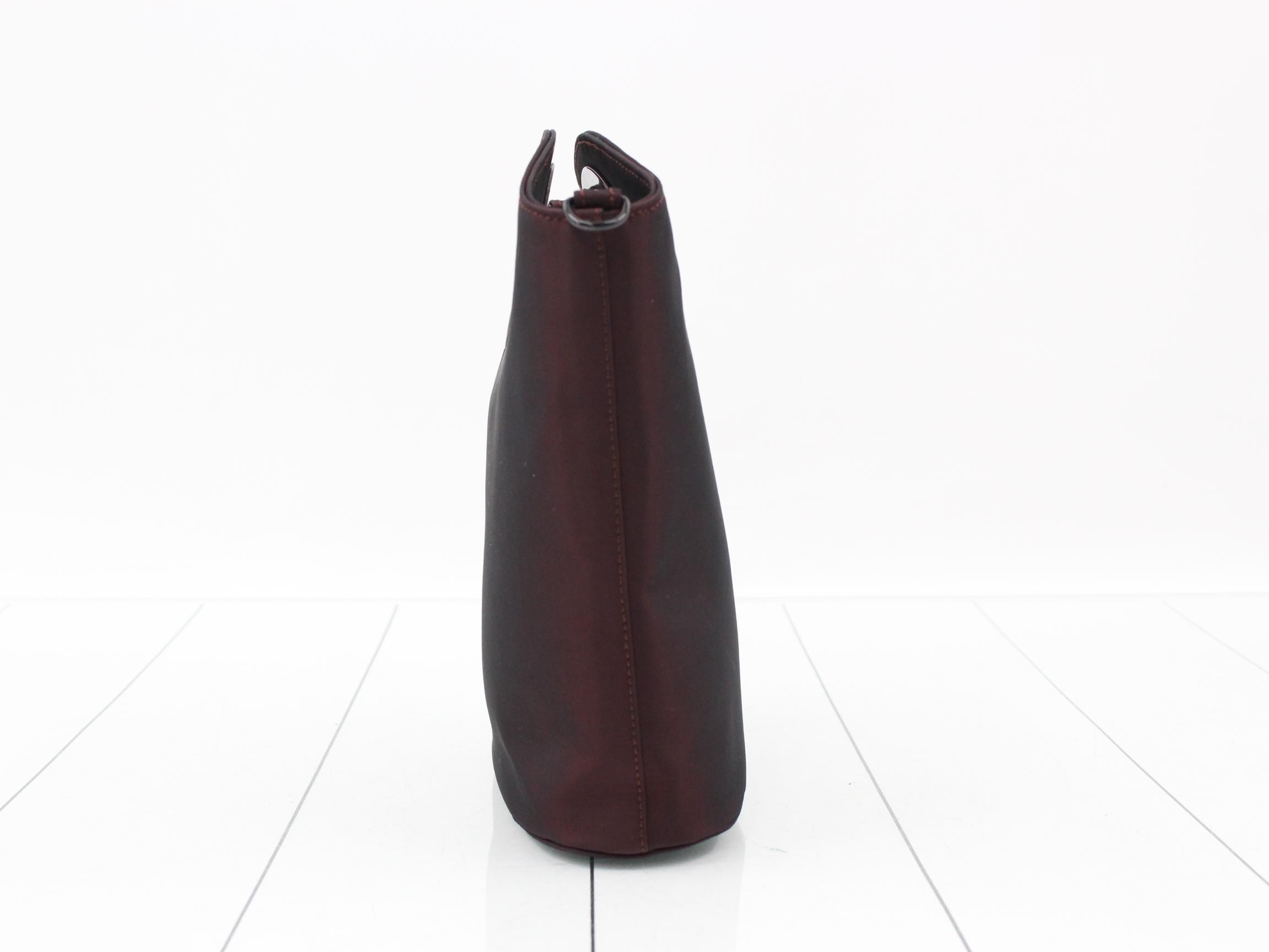 Satin 2-Way Handbag with Shoulder Strap — view 3