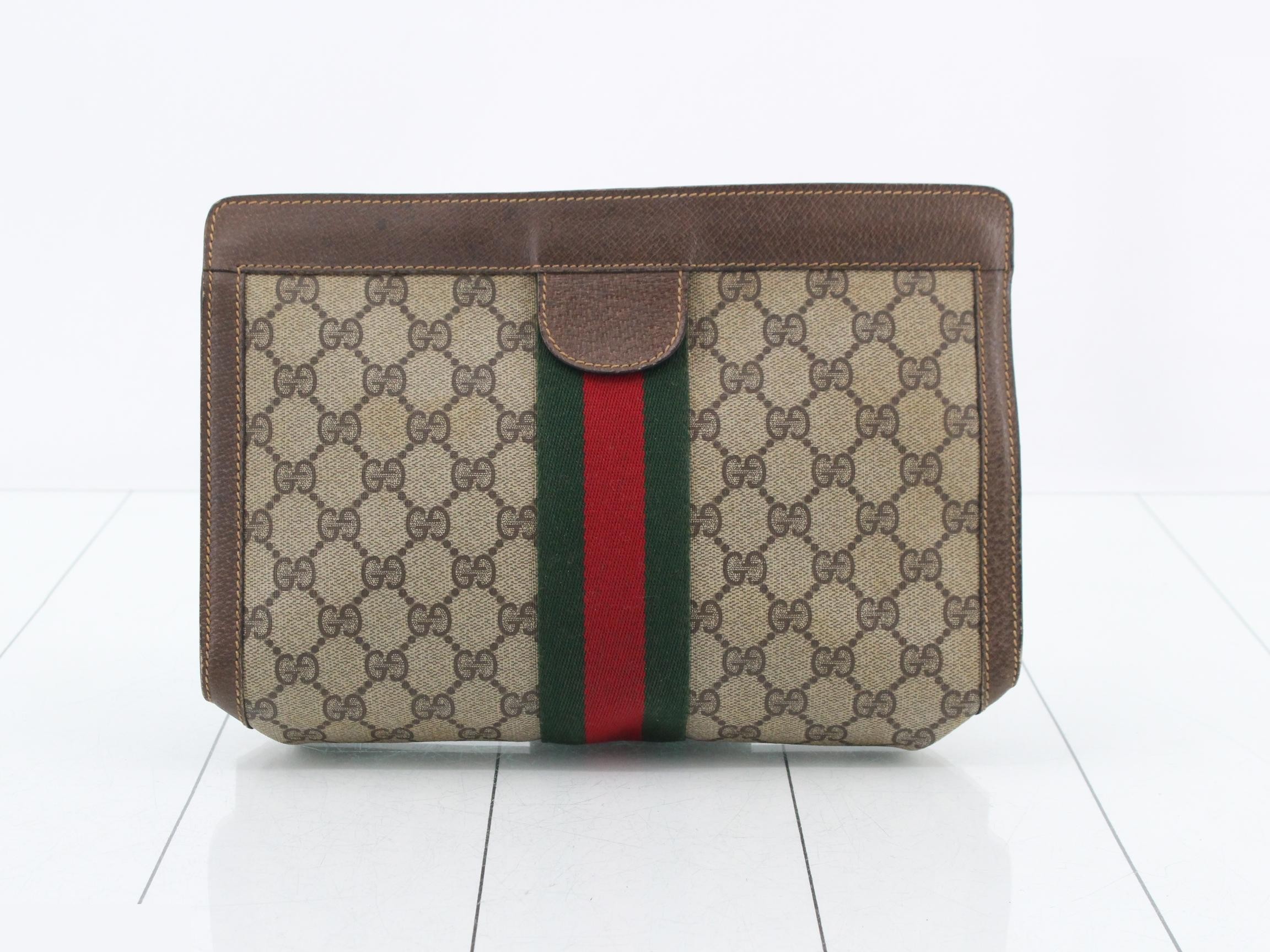 GG Stream Sherry Line Clutch Bag — view 2