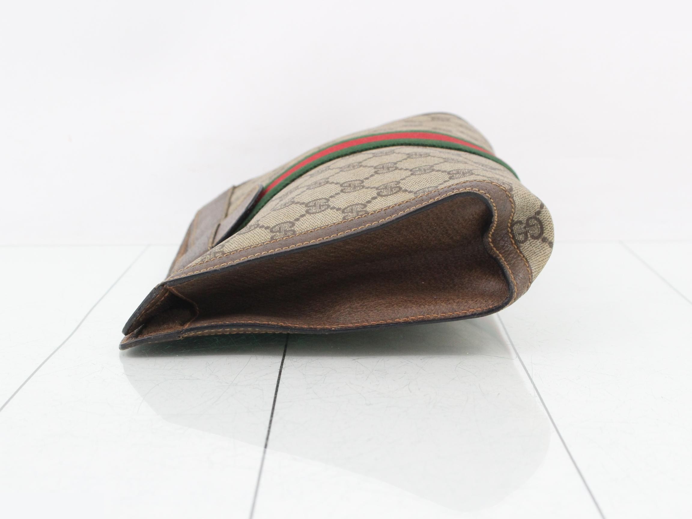 GG Stream Sherry Line Clutch Bag — view 4