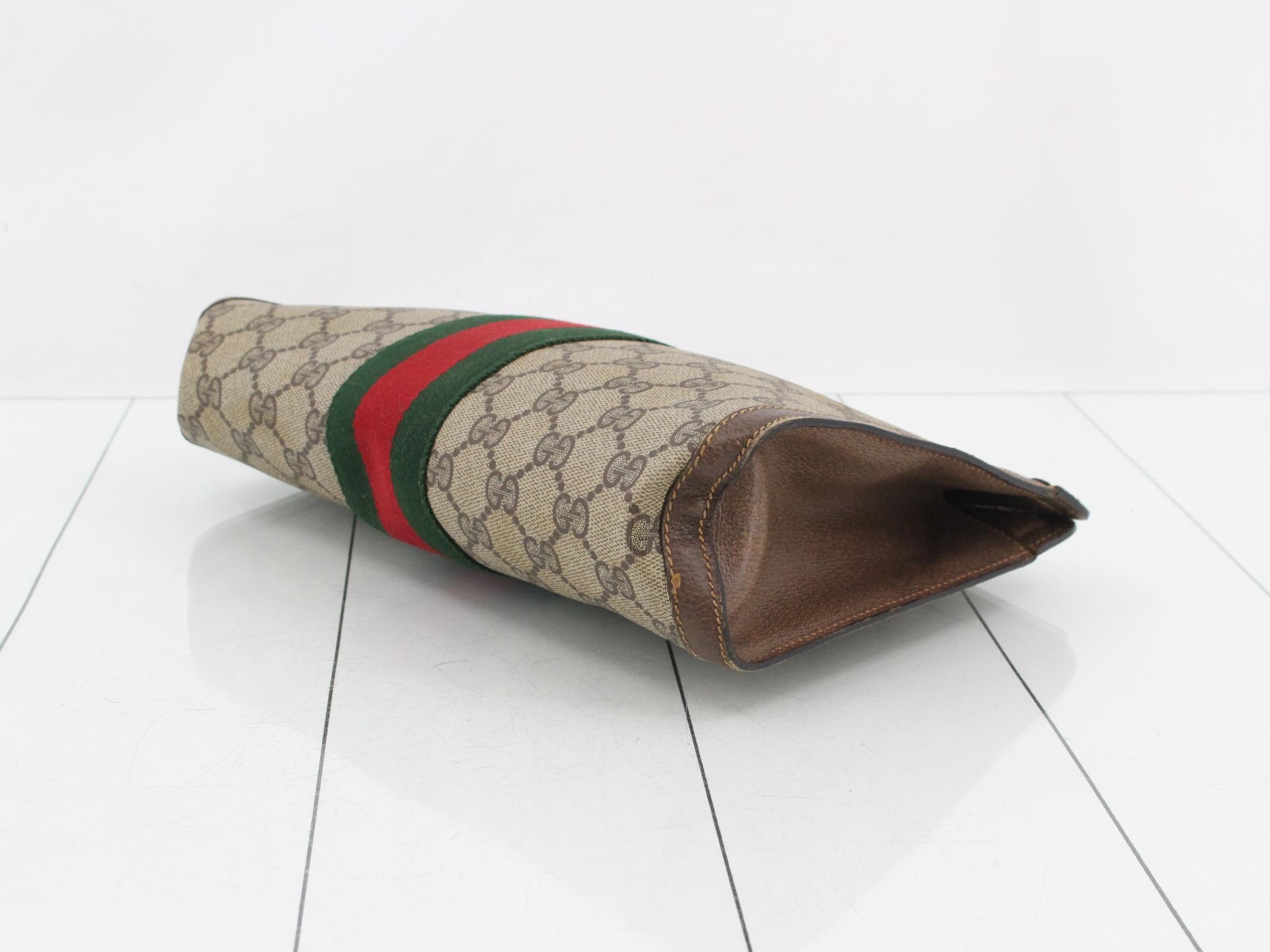 GG Stream Sherry Line Clutch Bag — view 6