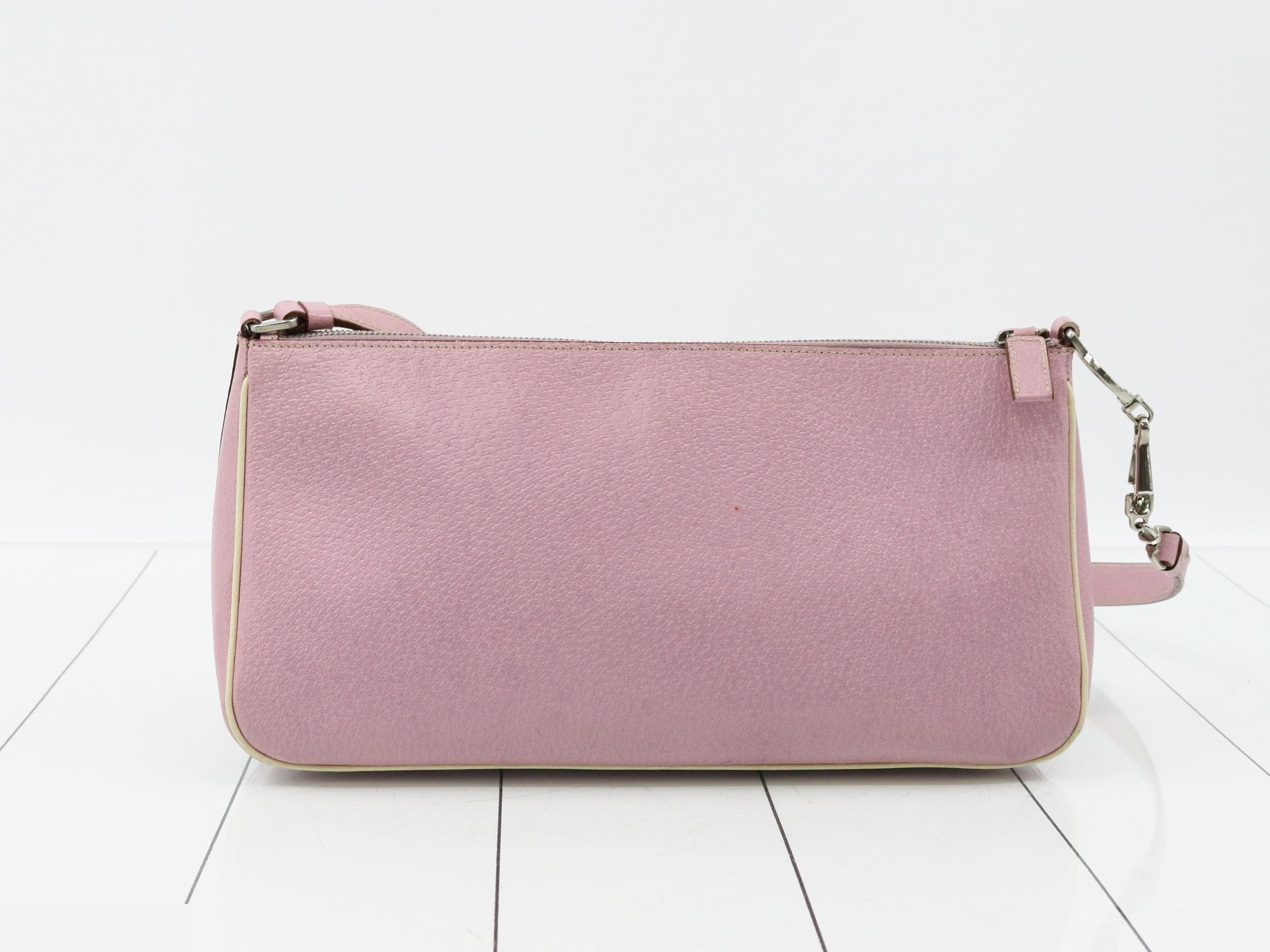 Archive Petalo Cinghiale Leather Embossed Logo Satin — view 2