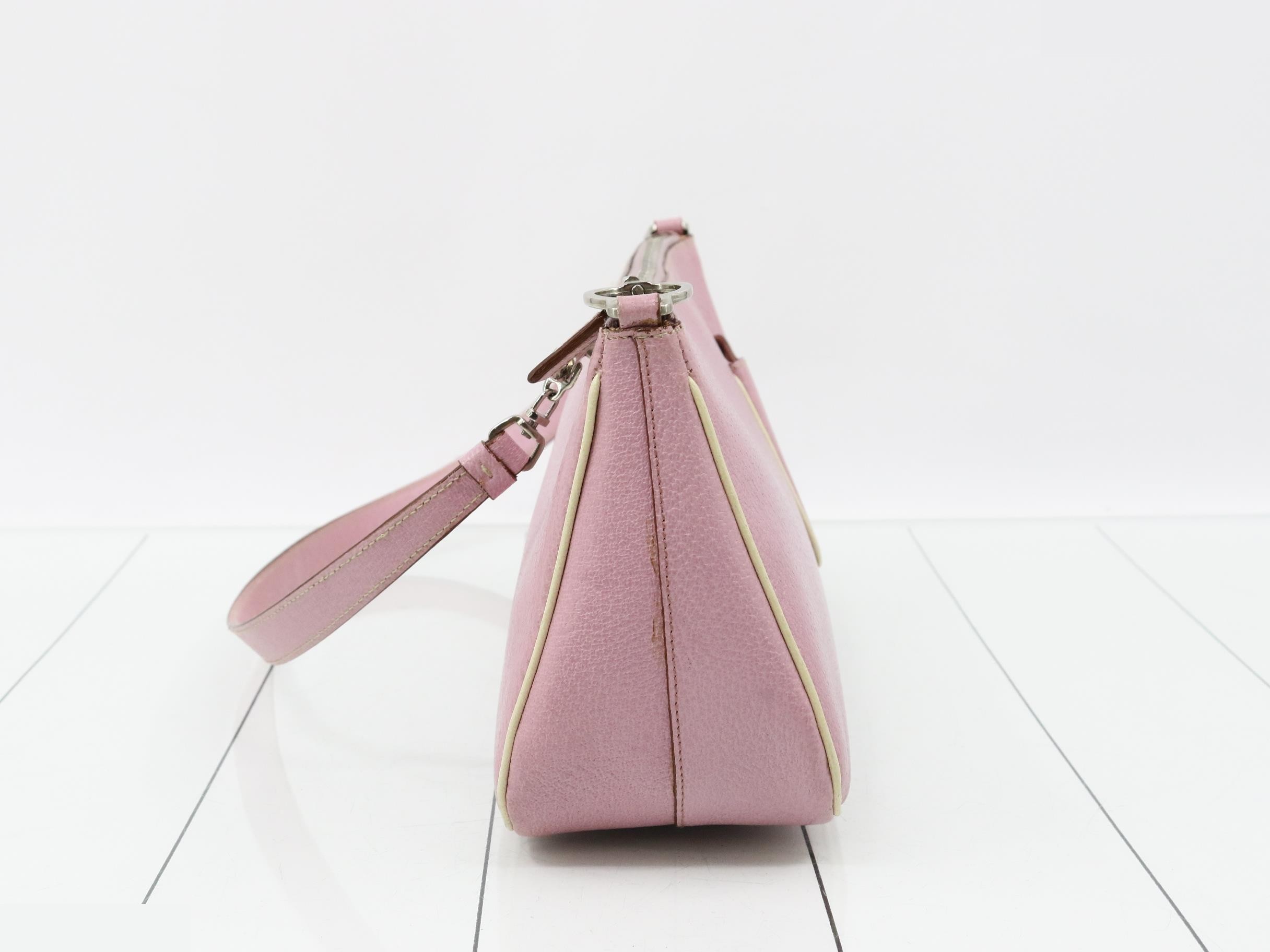 Archive Petalo Cinghiale Leather Embossed Logo Satin — view 4