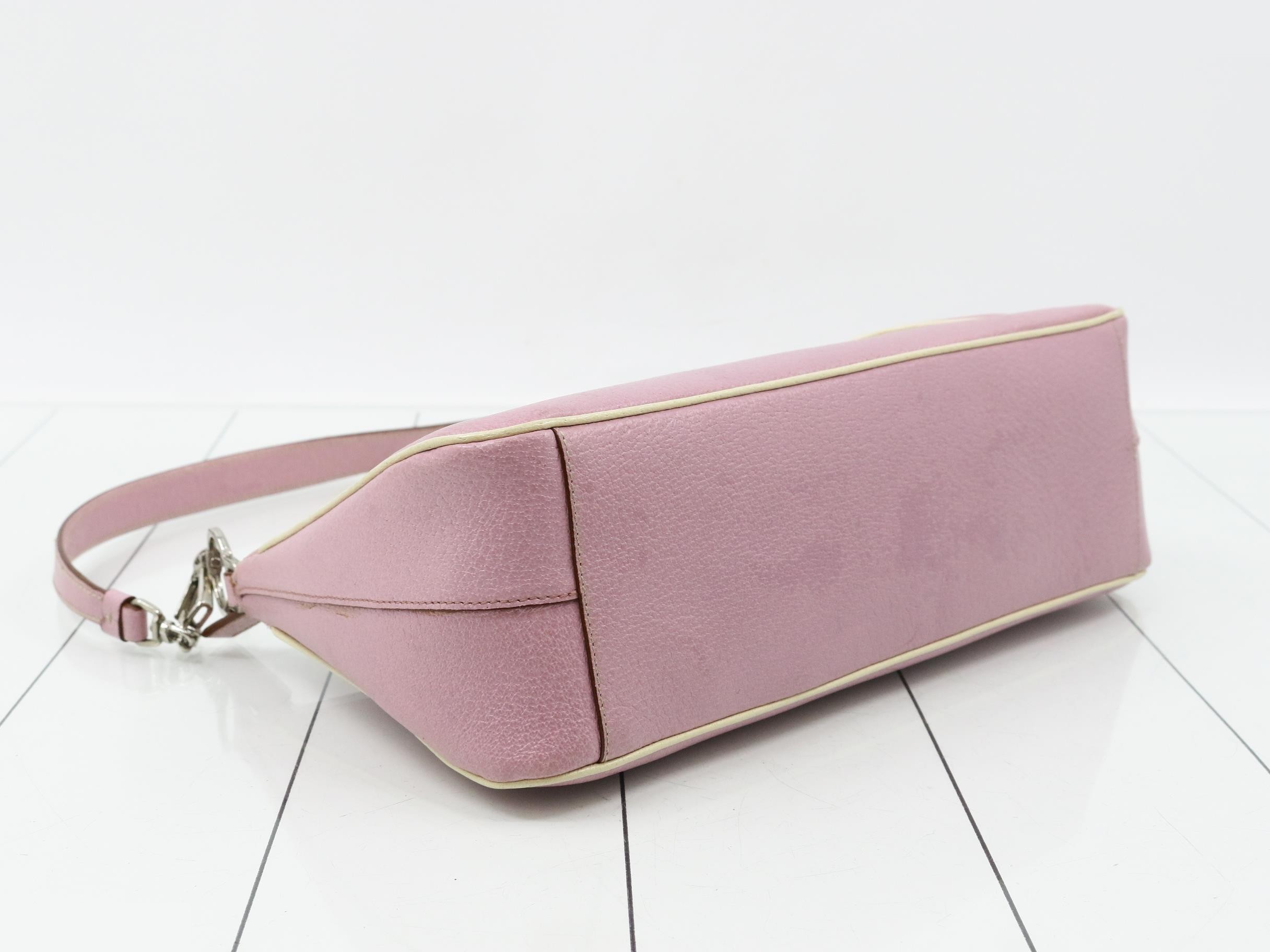 Archive Petalo Cinghiale Leather Embossed Logo Satin — view 5