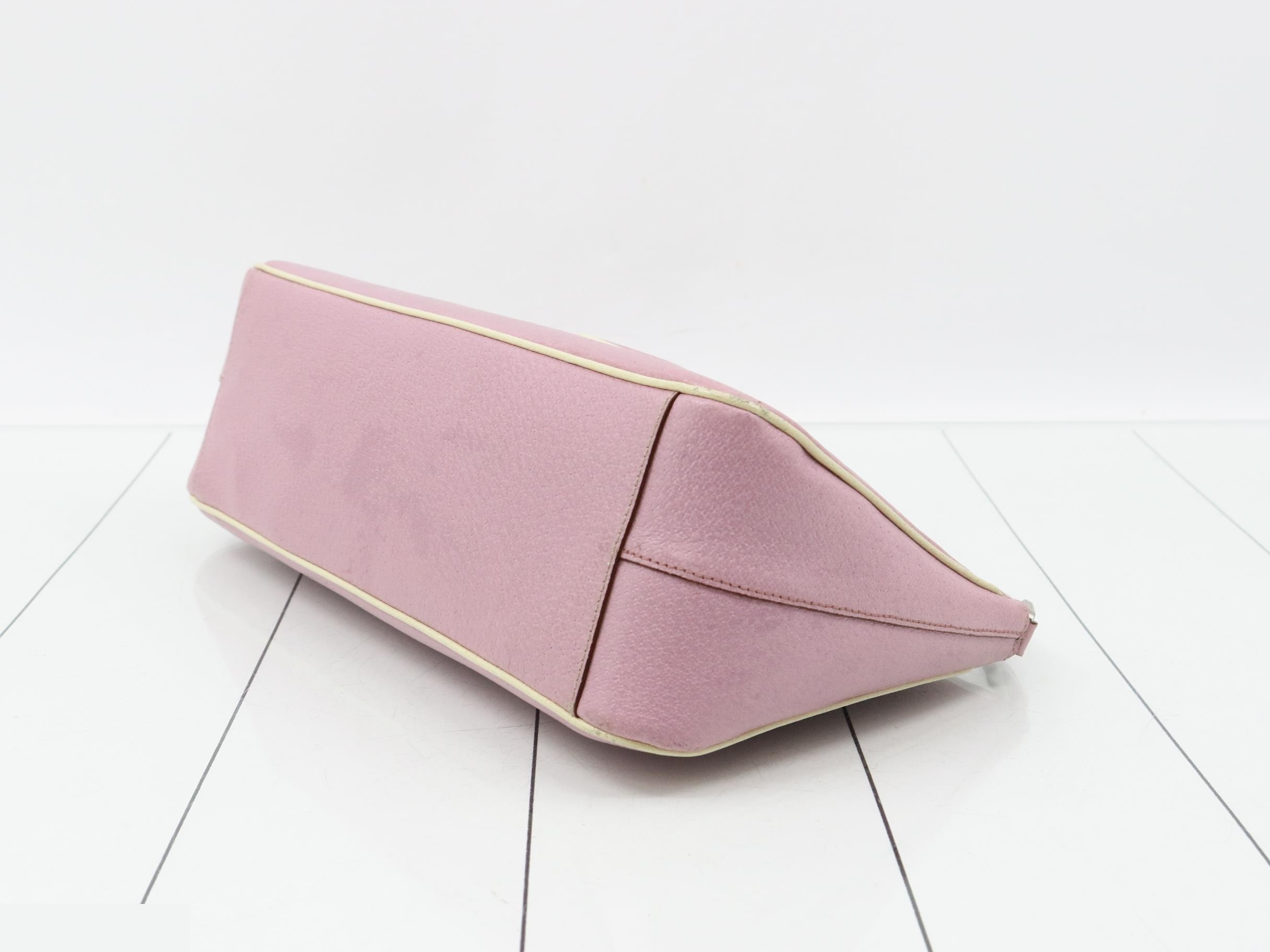Archive Petalo Cinghiale Leather Embossed Logo Satin — view 6