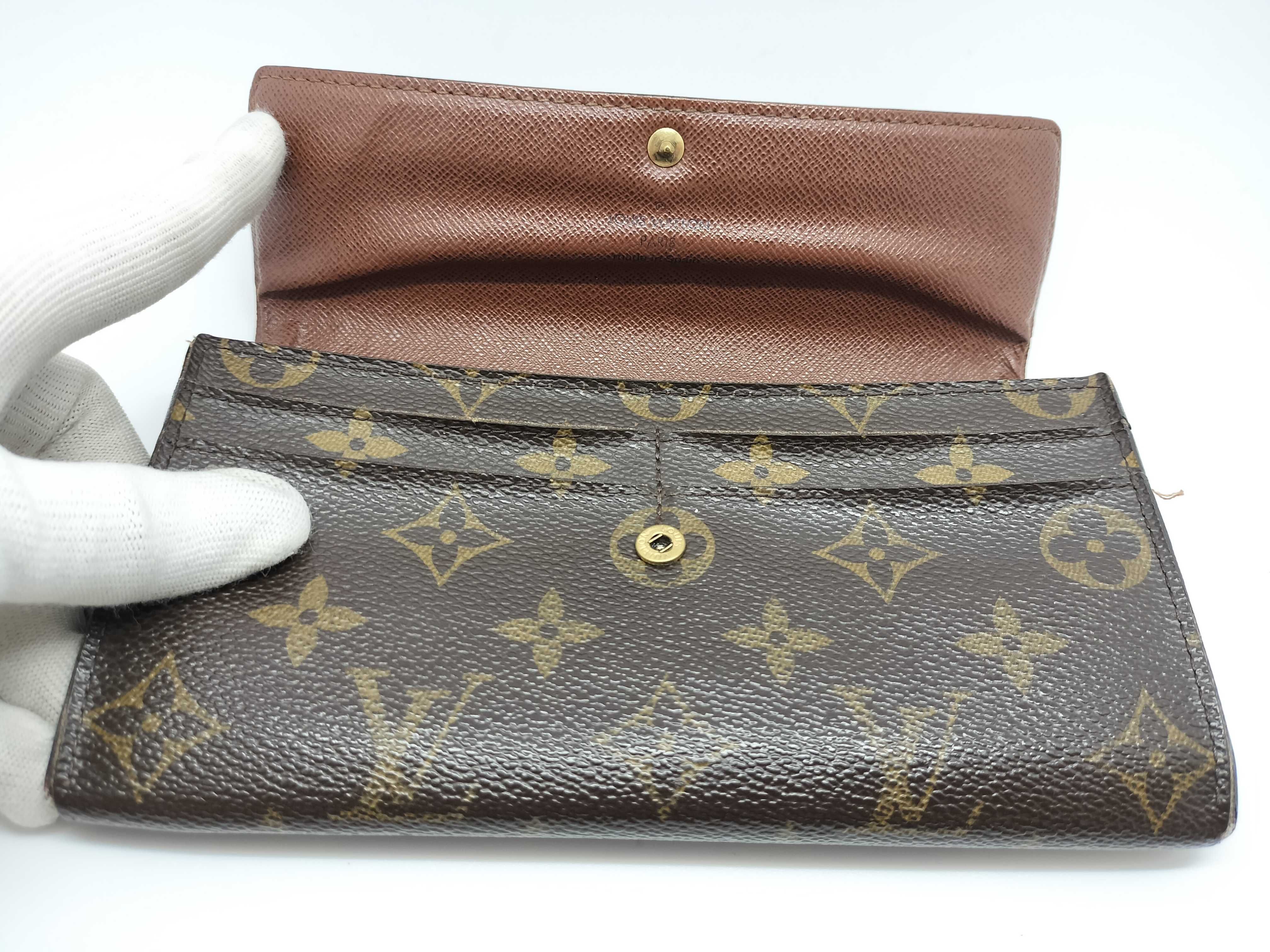 Monogram Pochette Portemonnaie Credit Wallet — view 7