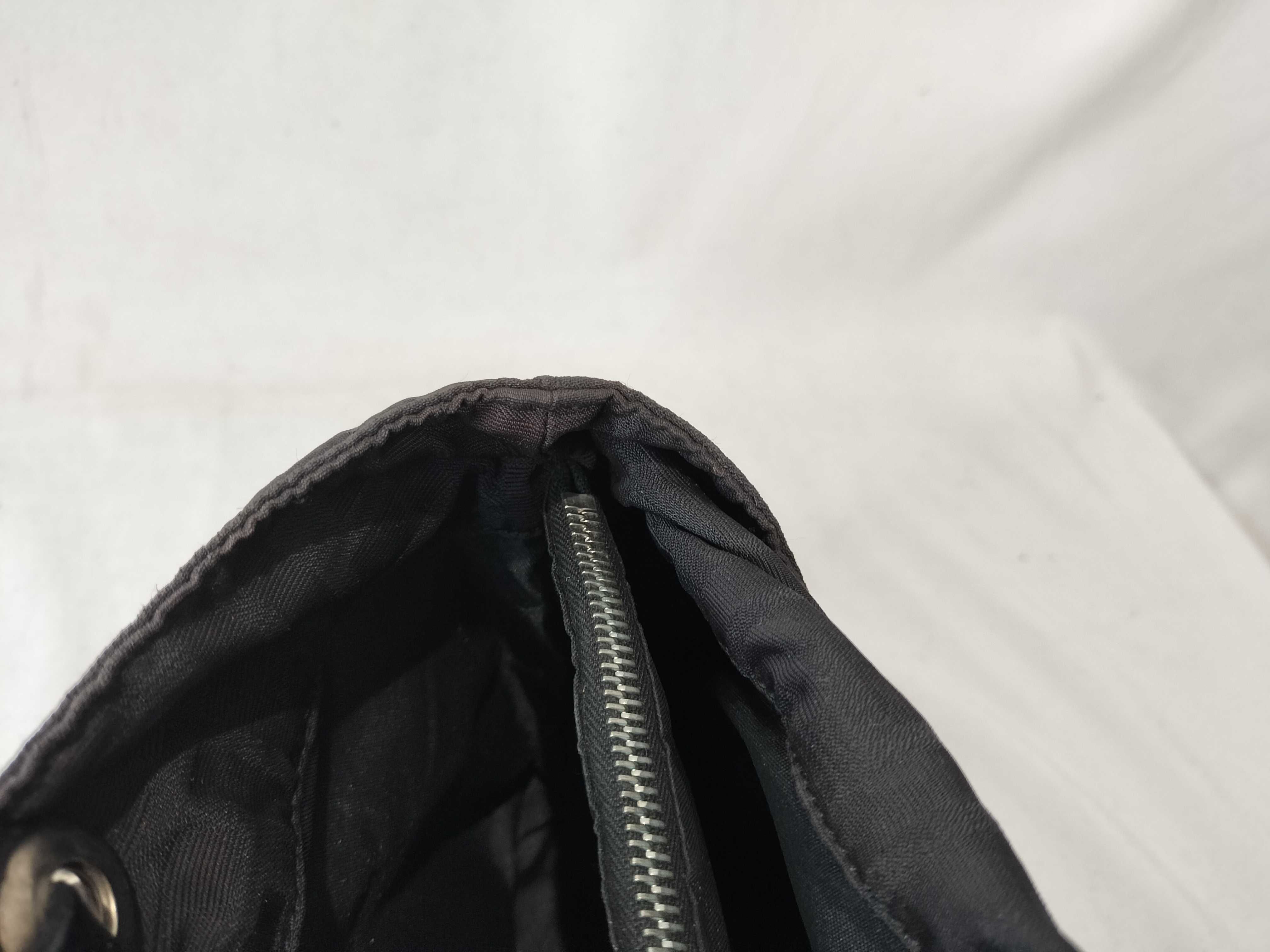 Zucca pattern black handbag — view 11