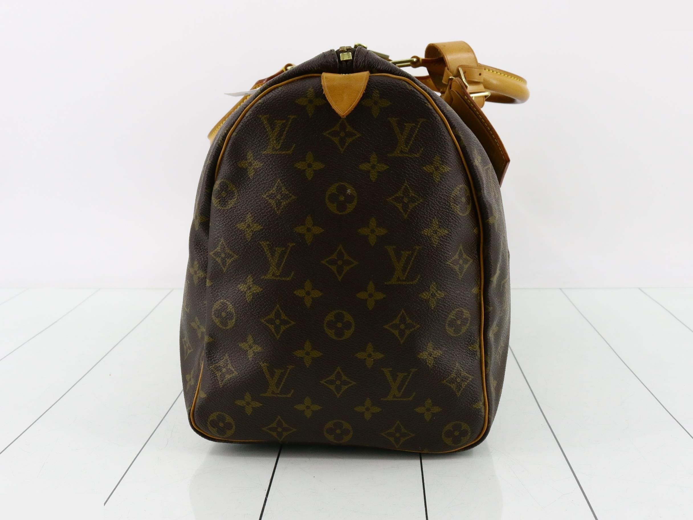 M41428 Keepall 45 SP0936 with handle and name tag included — view 3