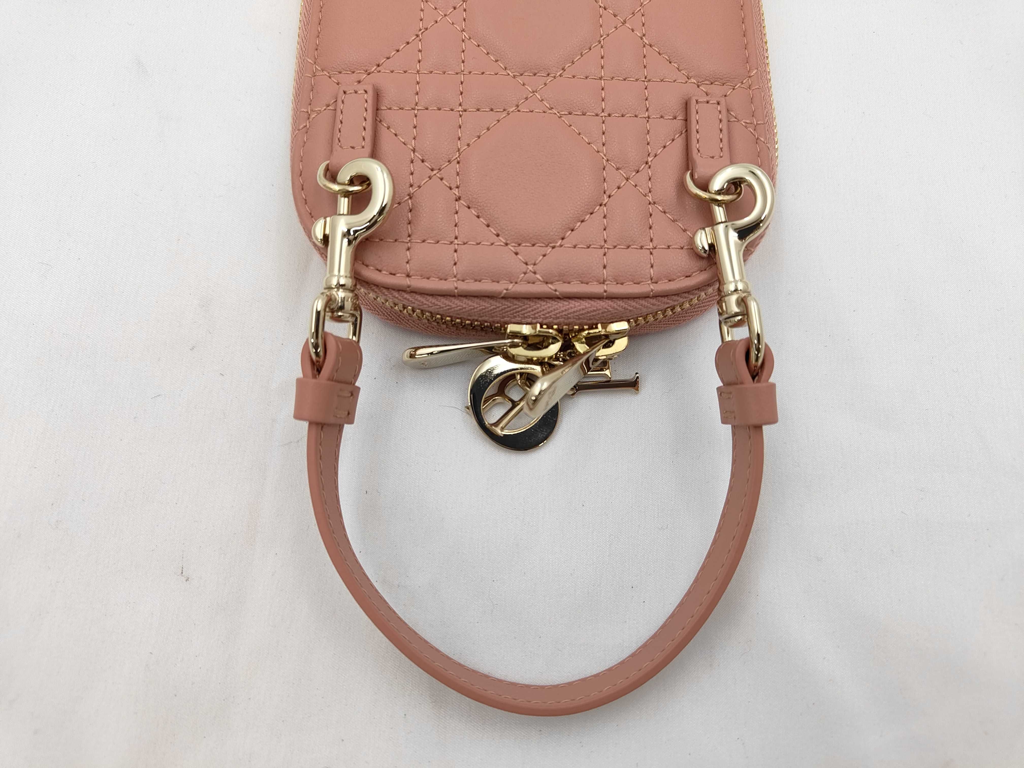 Lady Dior Phone Holder S0872ONMJ Other Accessories — view 3