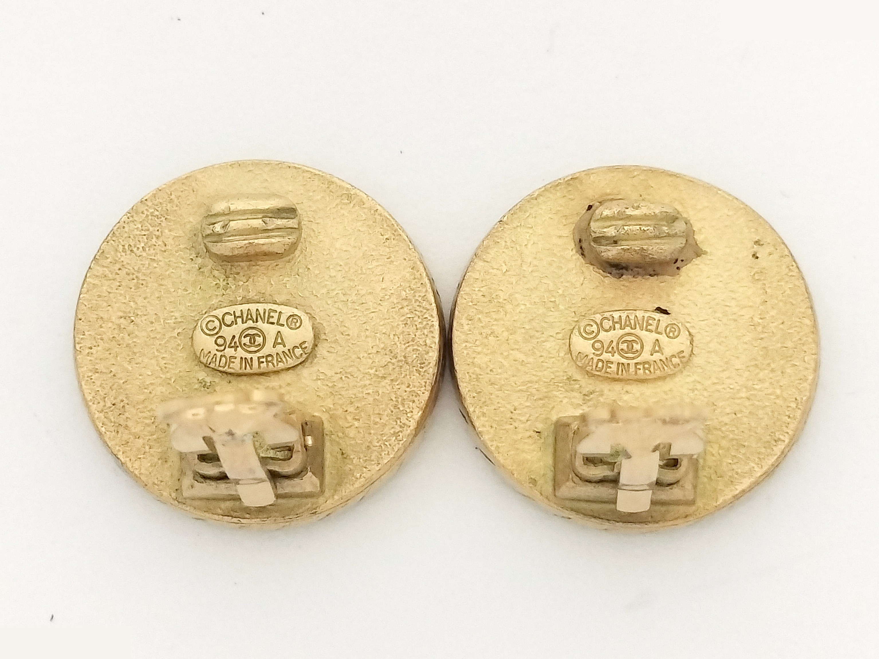 Coco Black Gold Earrings 94A — view 2