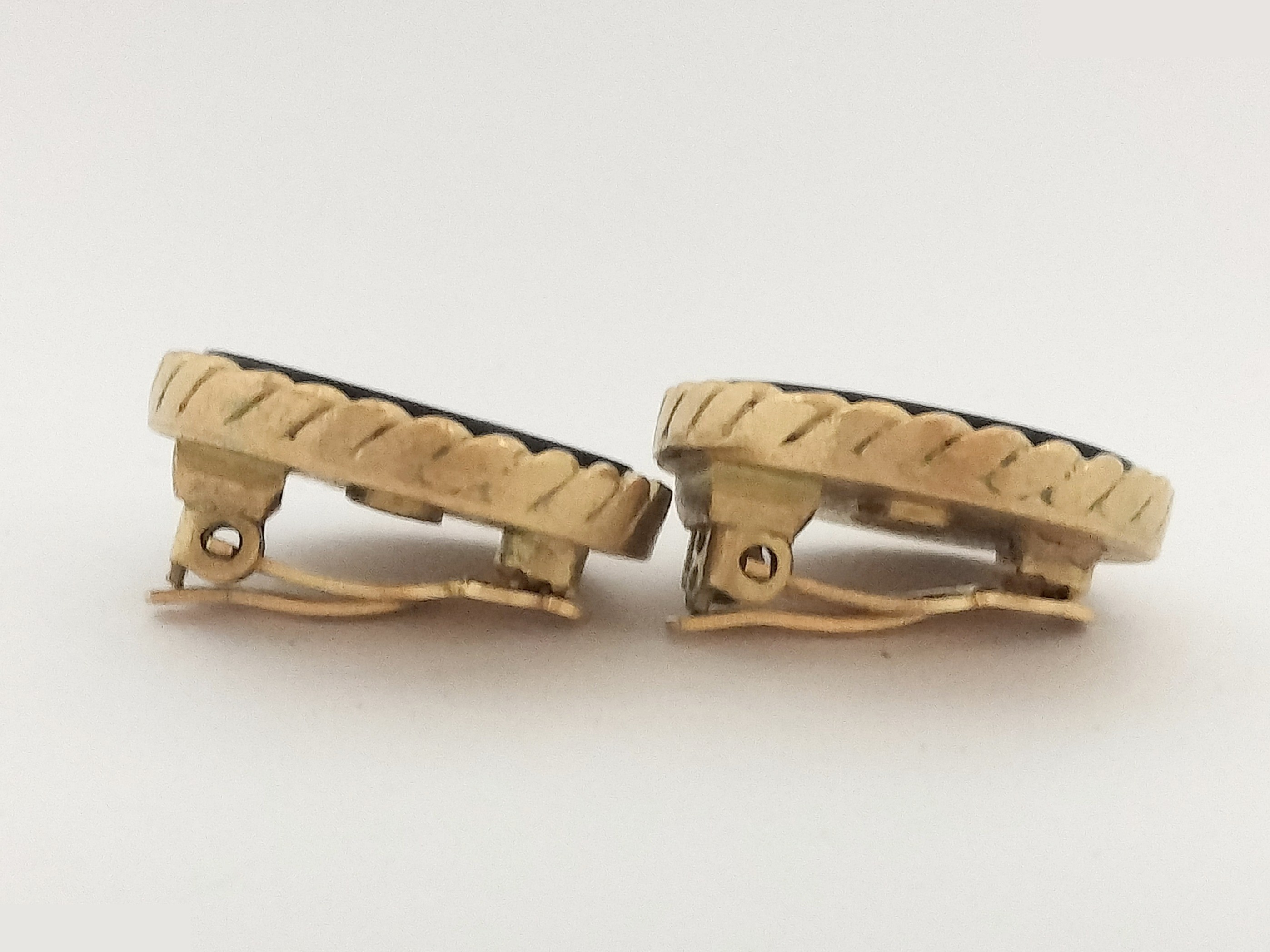 Coco Black Gold Earrings 94A — view 5