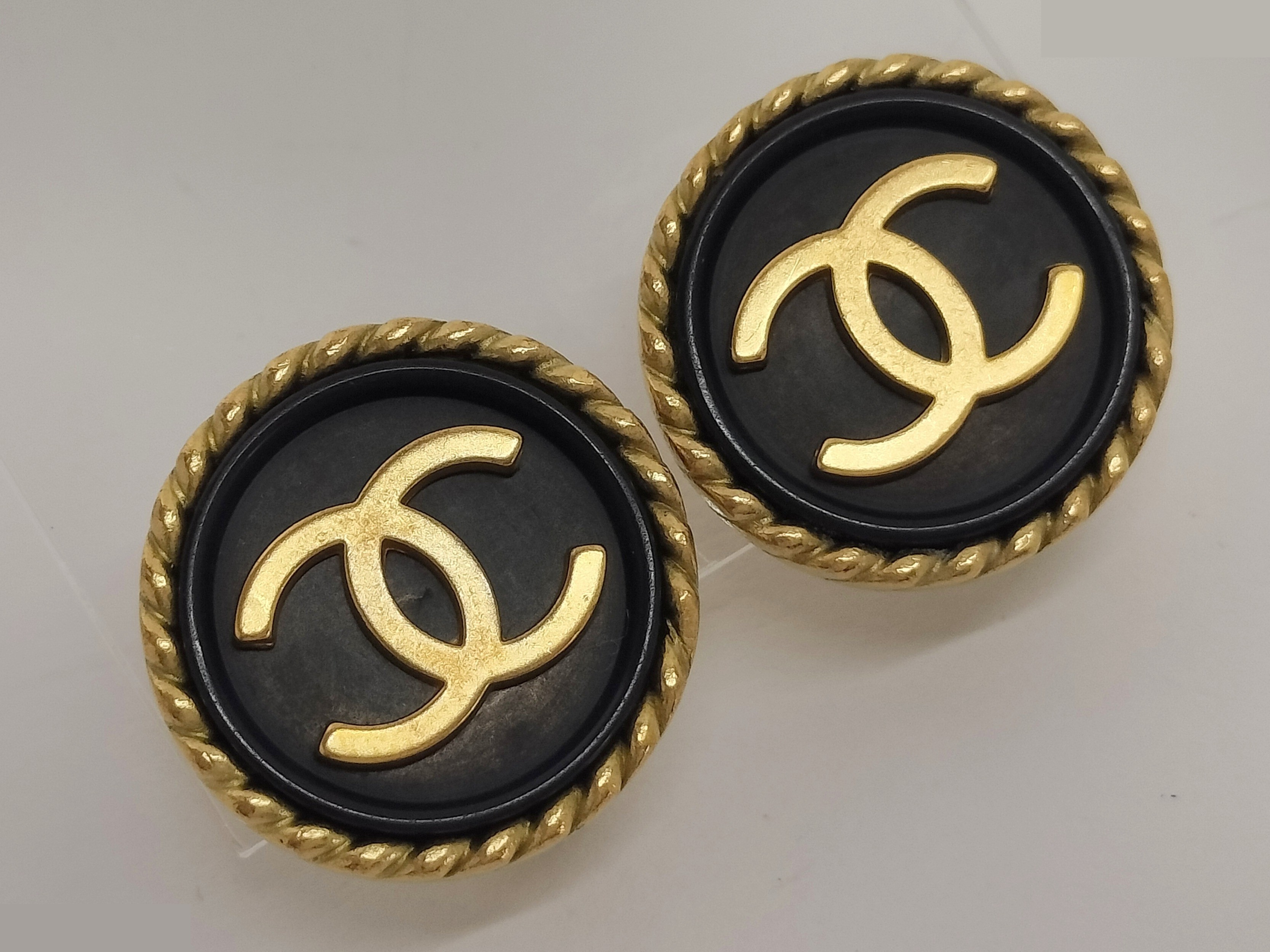 Coco Black Gold Earrings 94A — view 6