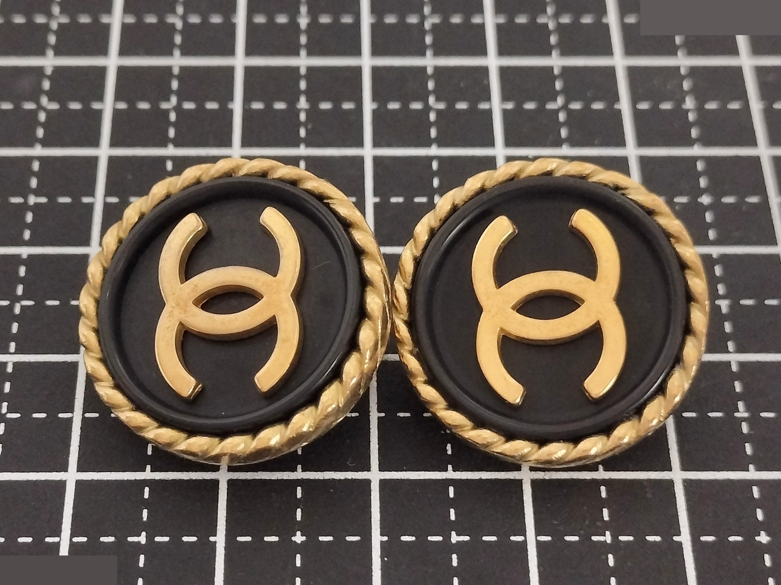 Coco Black Gold Earrings 94A — view 7