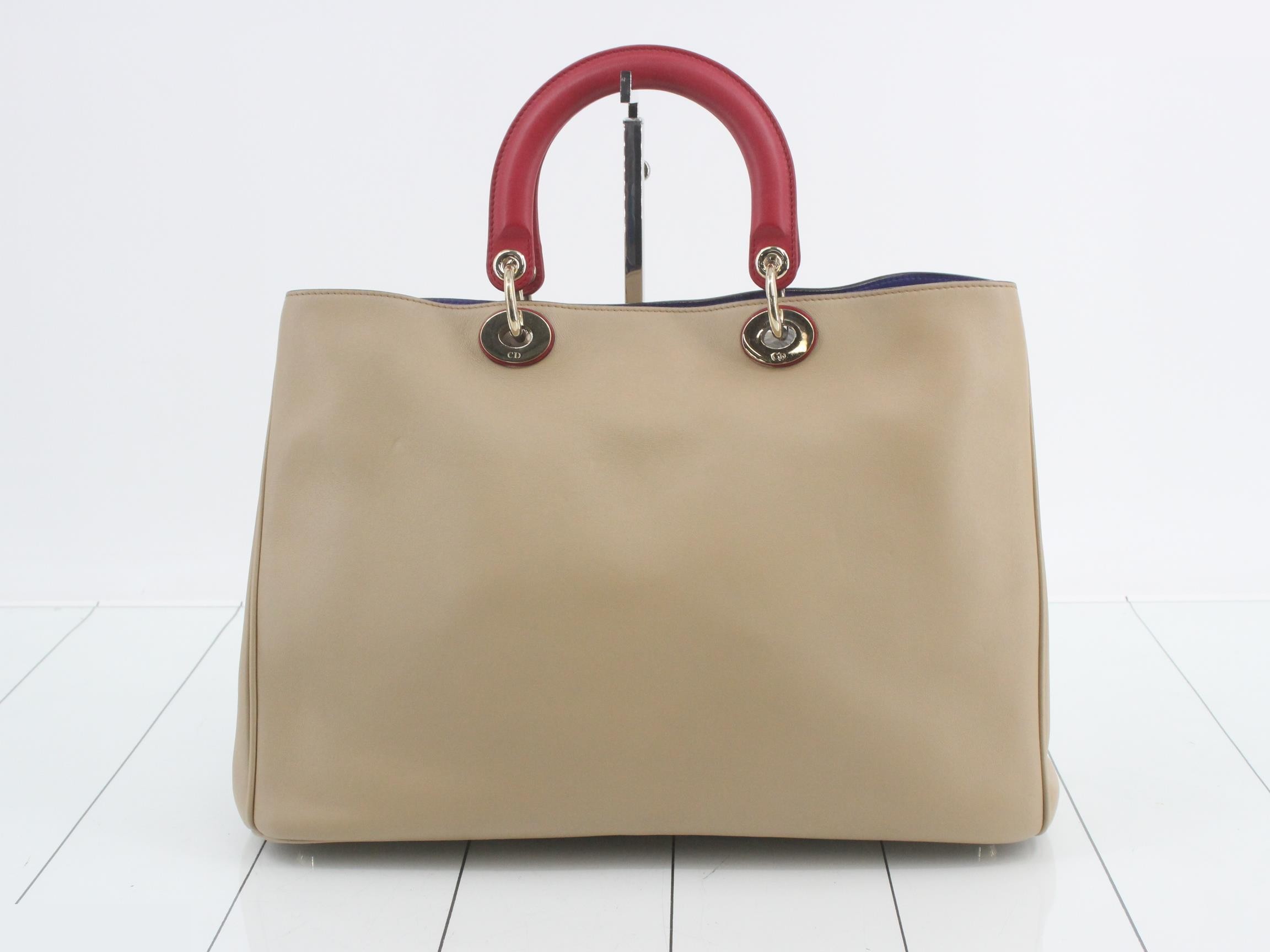 Diorissimo Leather 2-Way Tote Bag — view 2