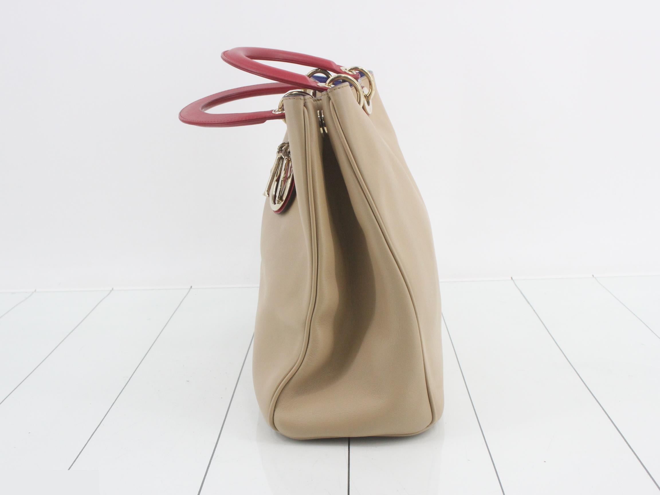 Diorissimo Leather 2-Way Tote Bag — view 3