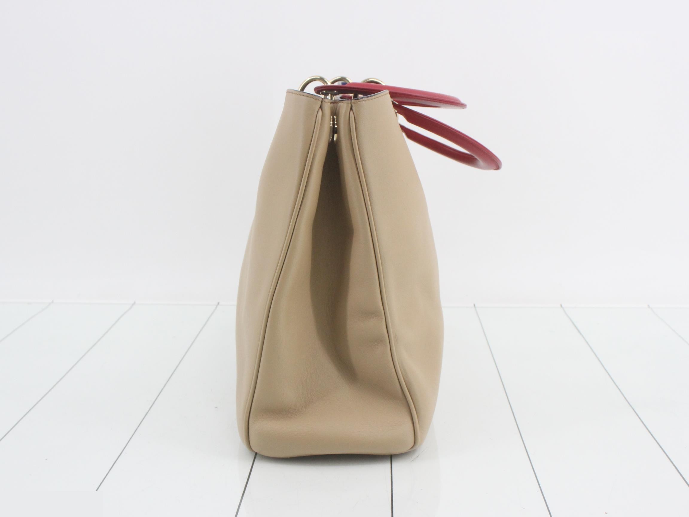 Diorissimo Leather 2-Way Tote Bag — view 4