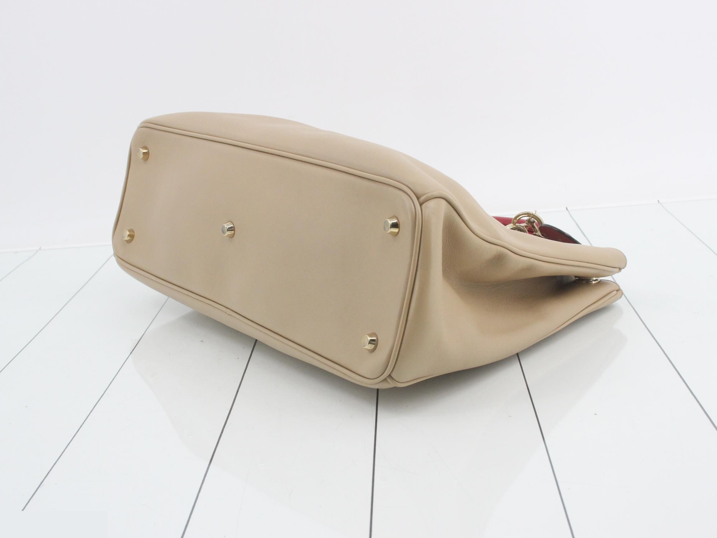 Diorissimo Leather 2-Way Tote Bag — view 6