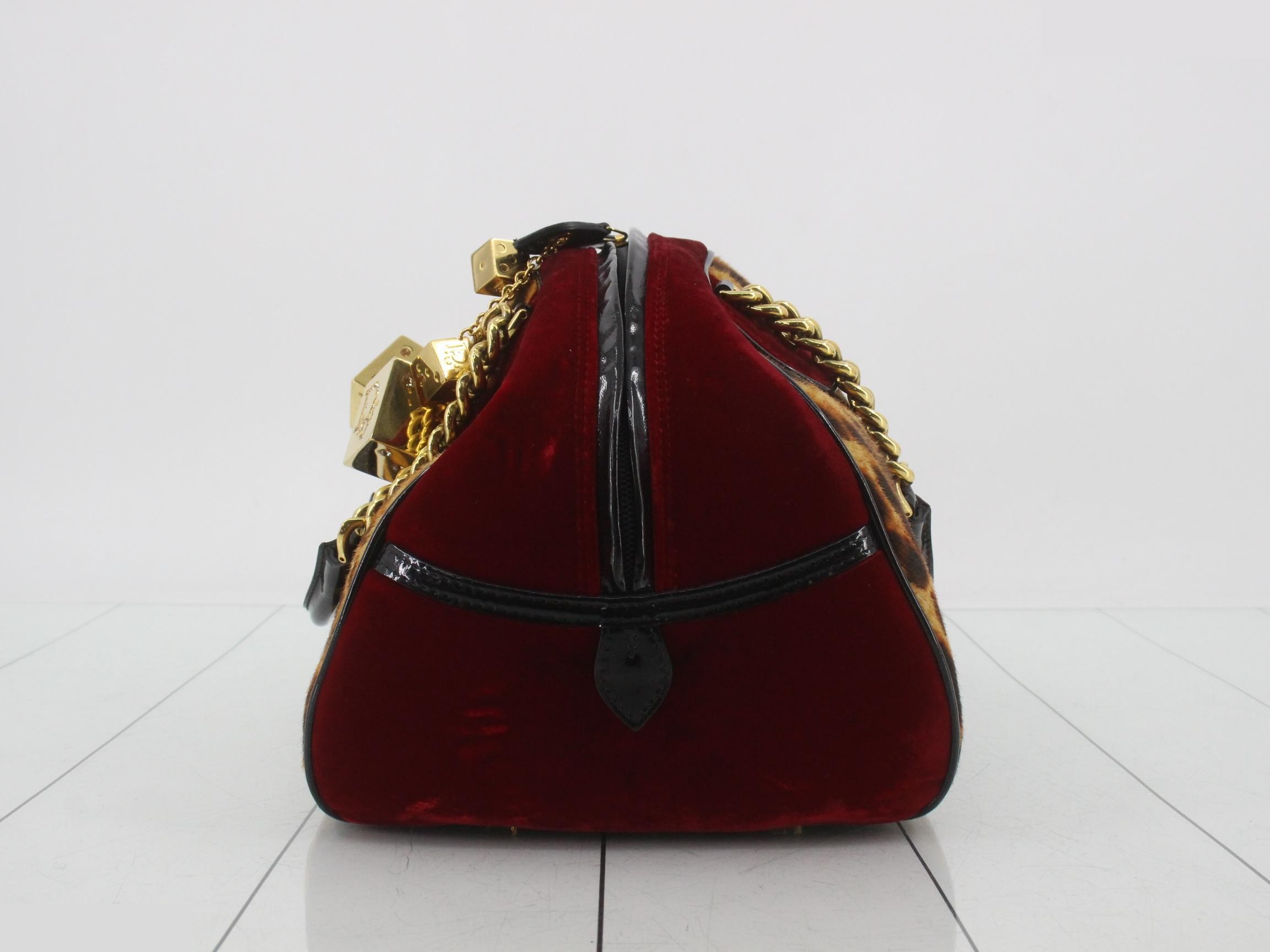 Calf hair gambler bag — view 3