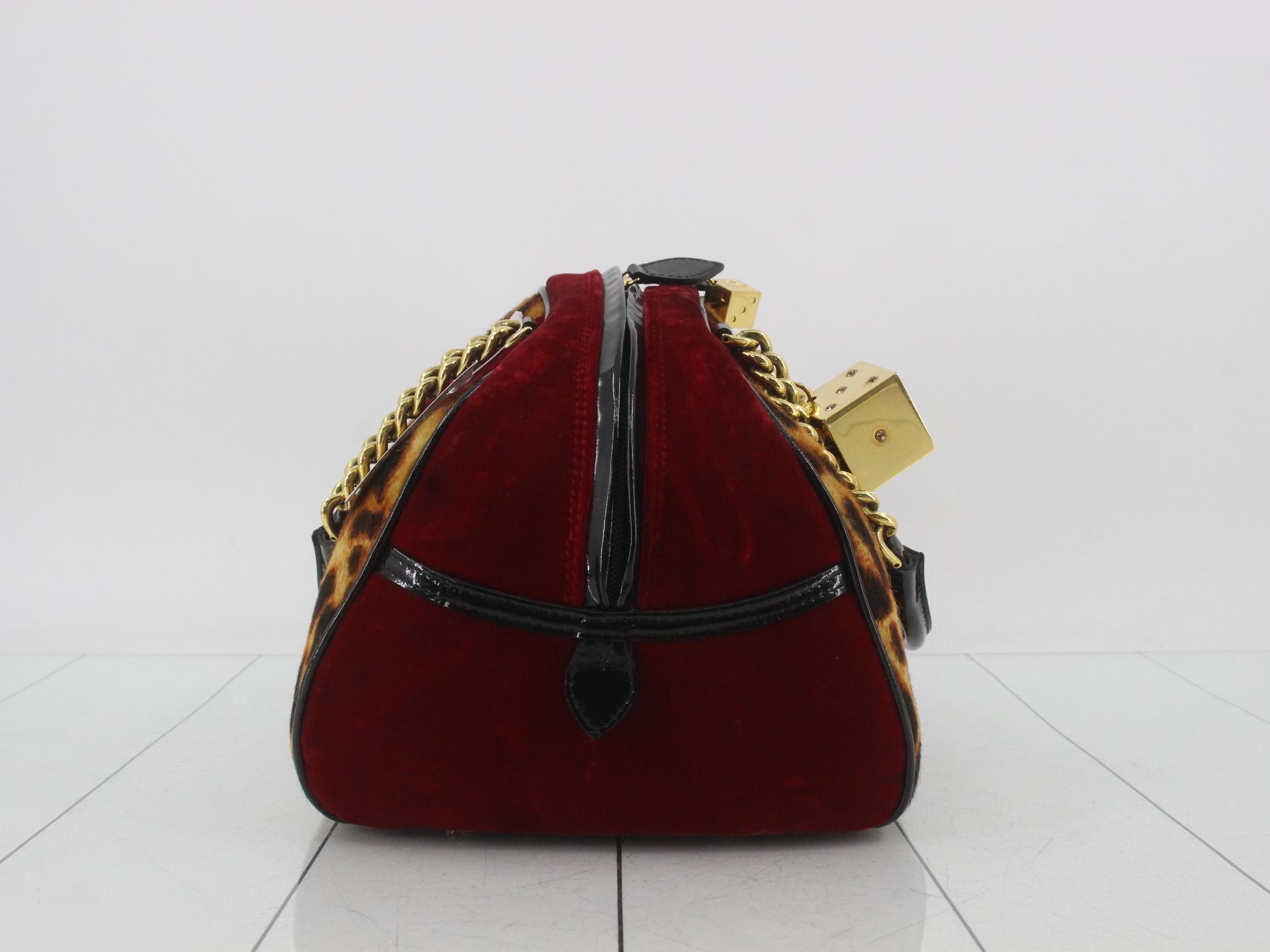 Calf hair gambler bag — view 4