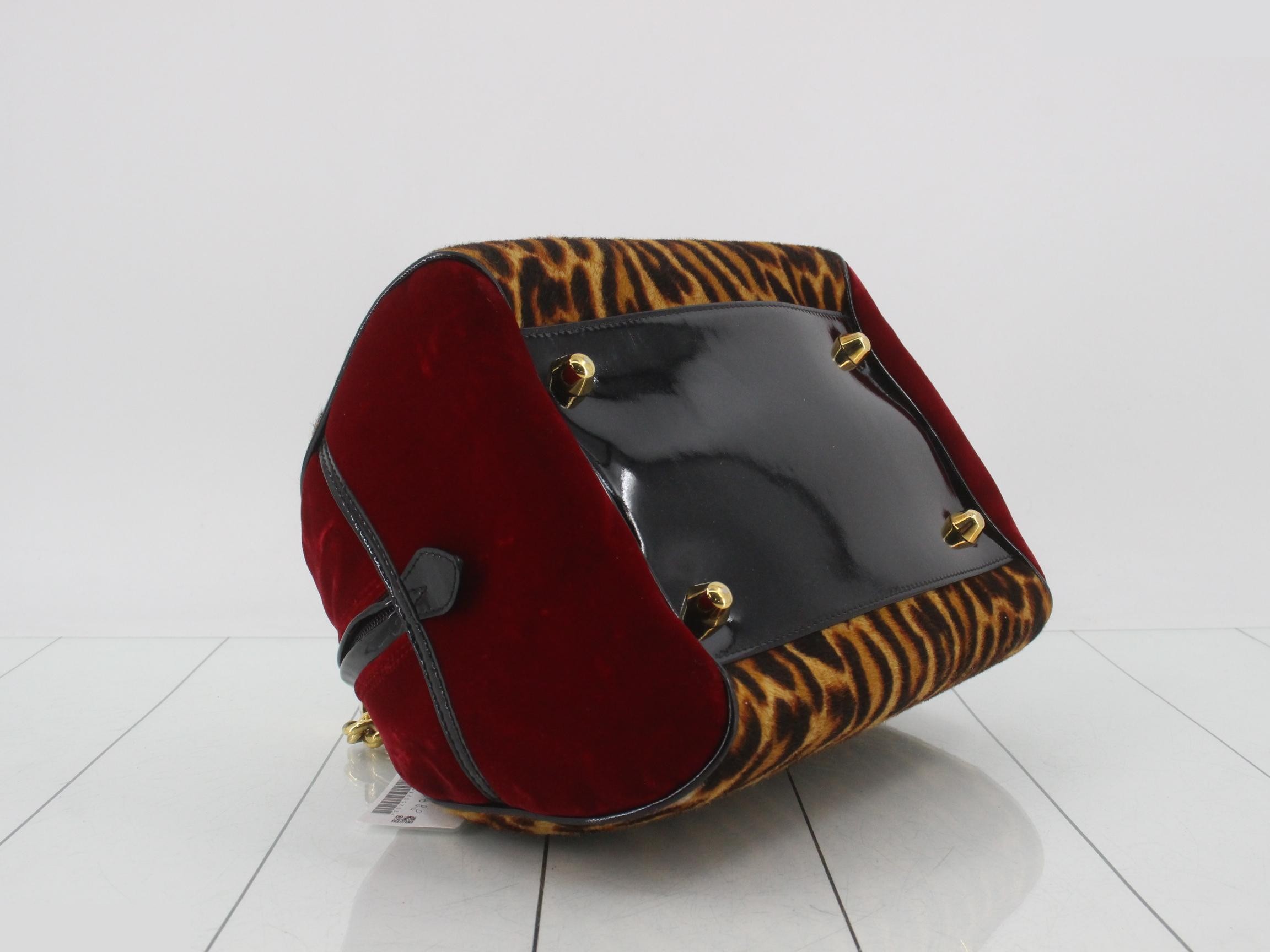 Calf hair gambler bag — view 5