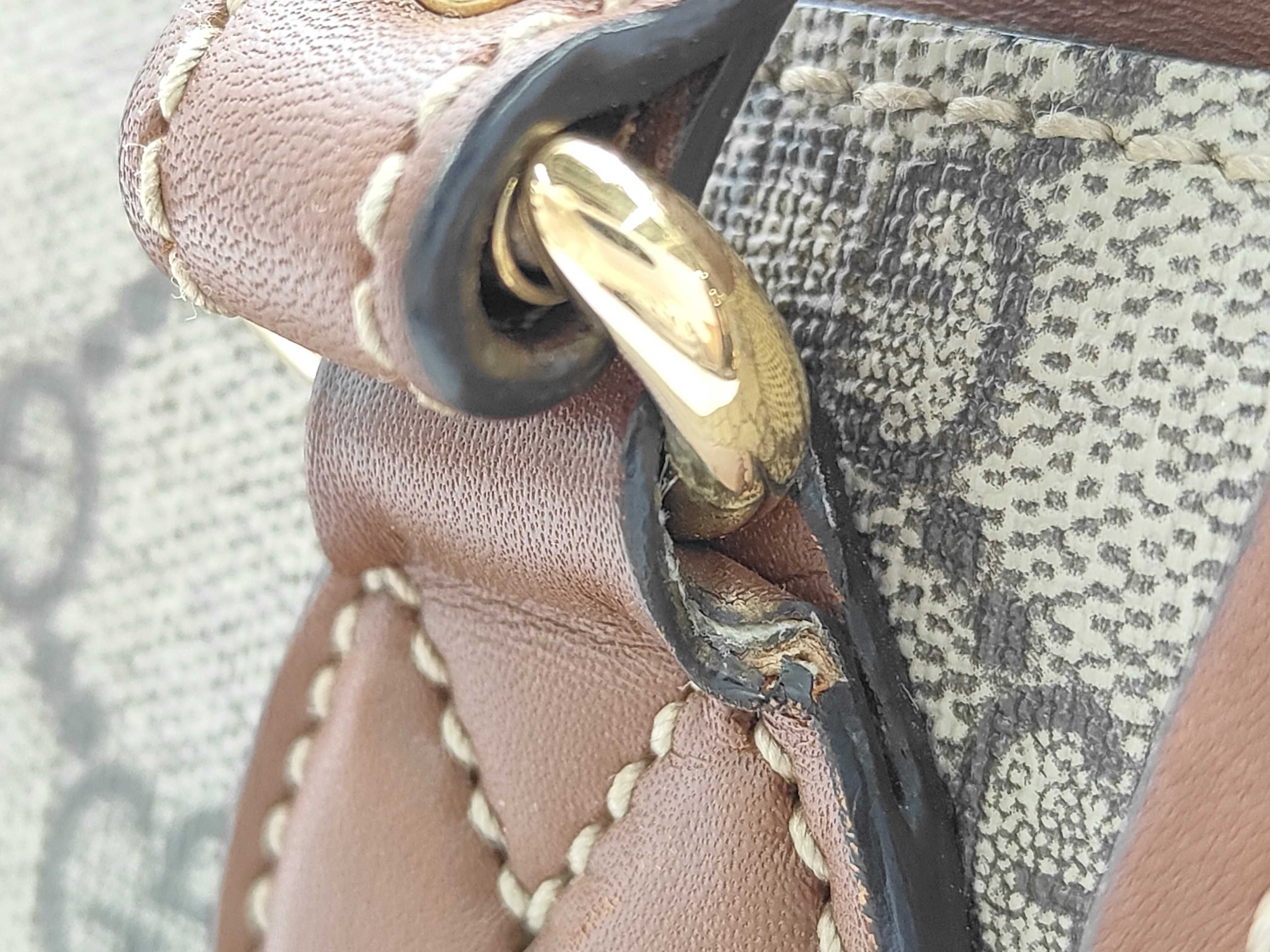 GG Supreme 2-way handbag, GG Supreme 453177, brown handbag — view 11