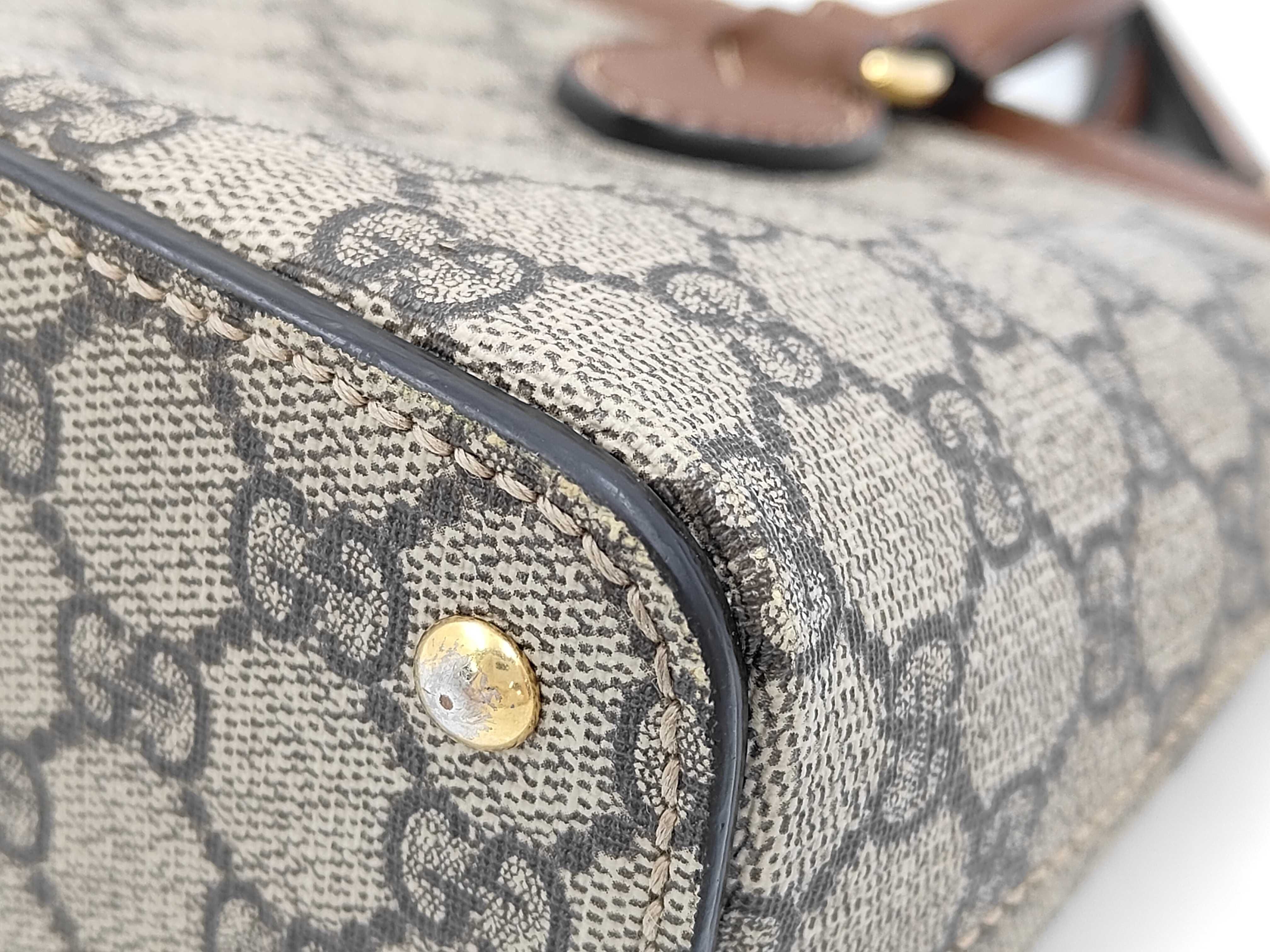 GG Supreme 2-way handbag, GG Supreme 453177, brown handbag — view 6