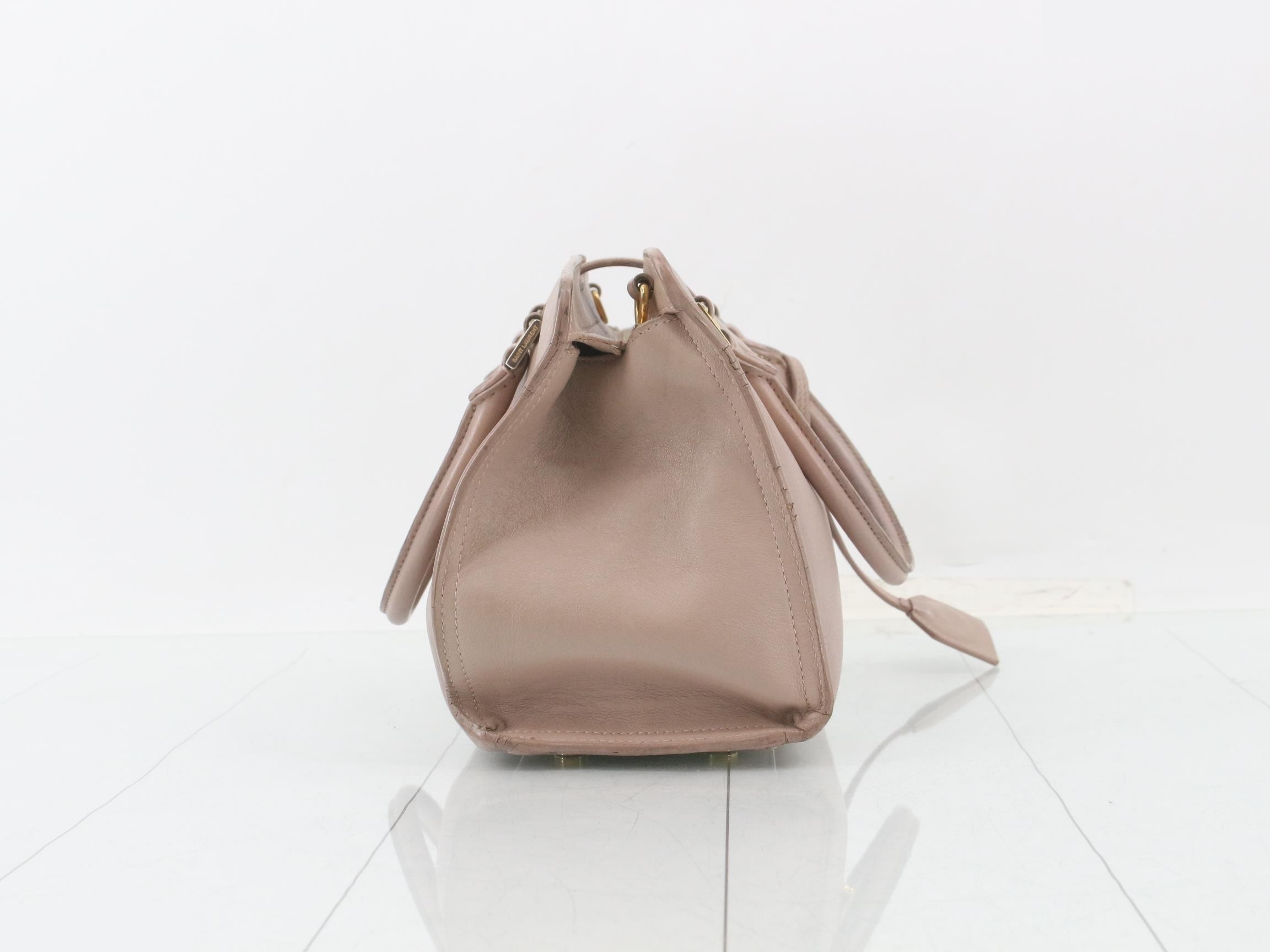 Baby Cabas Leather 3-Way Handbag — view 4