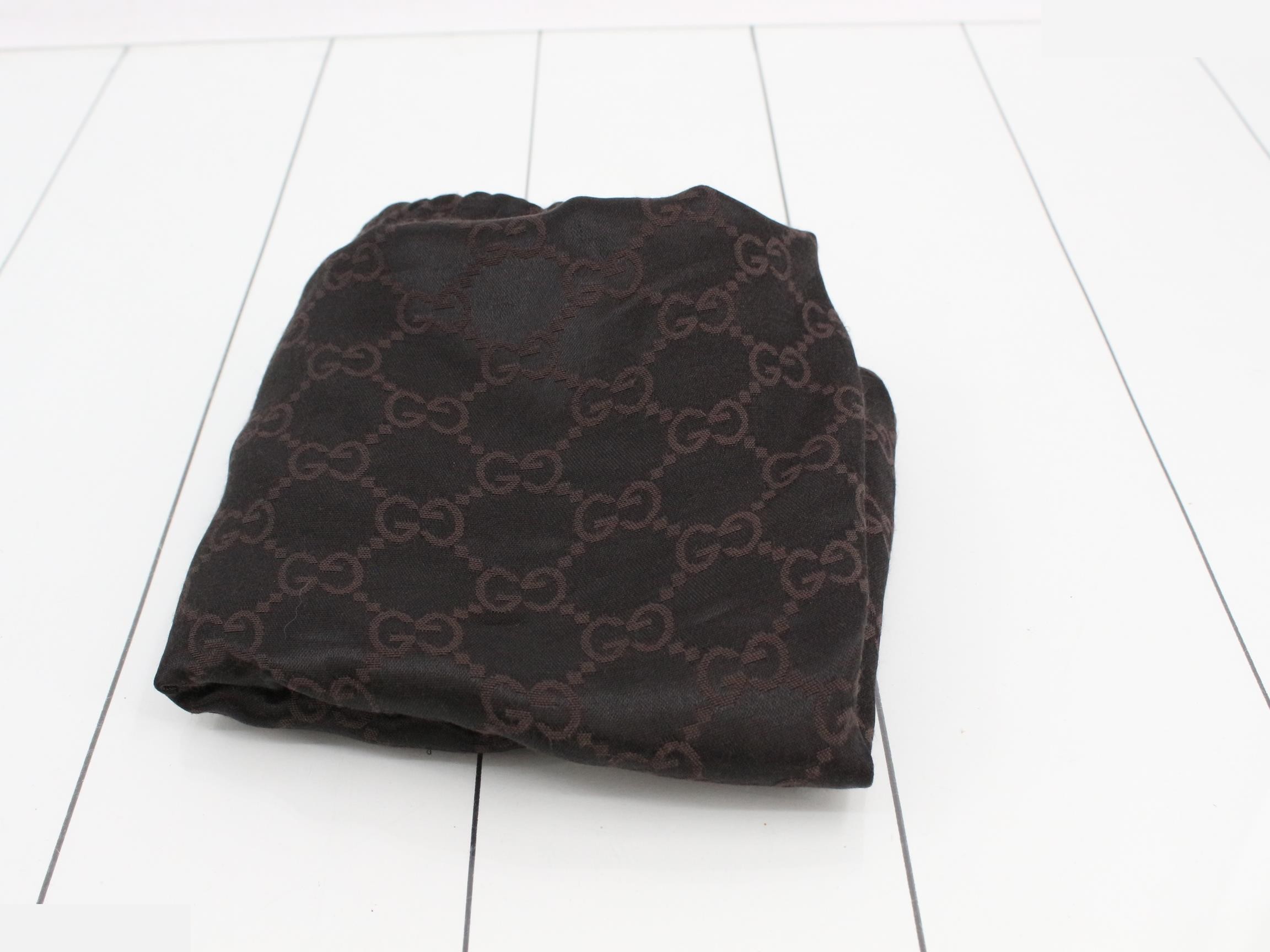 GG Canvas Tote Bag - Black — view 7