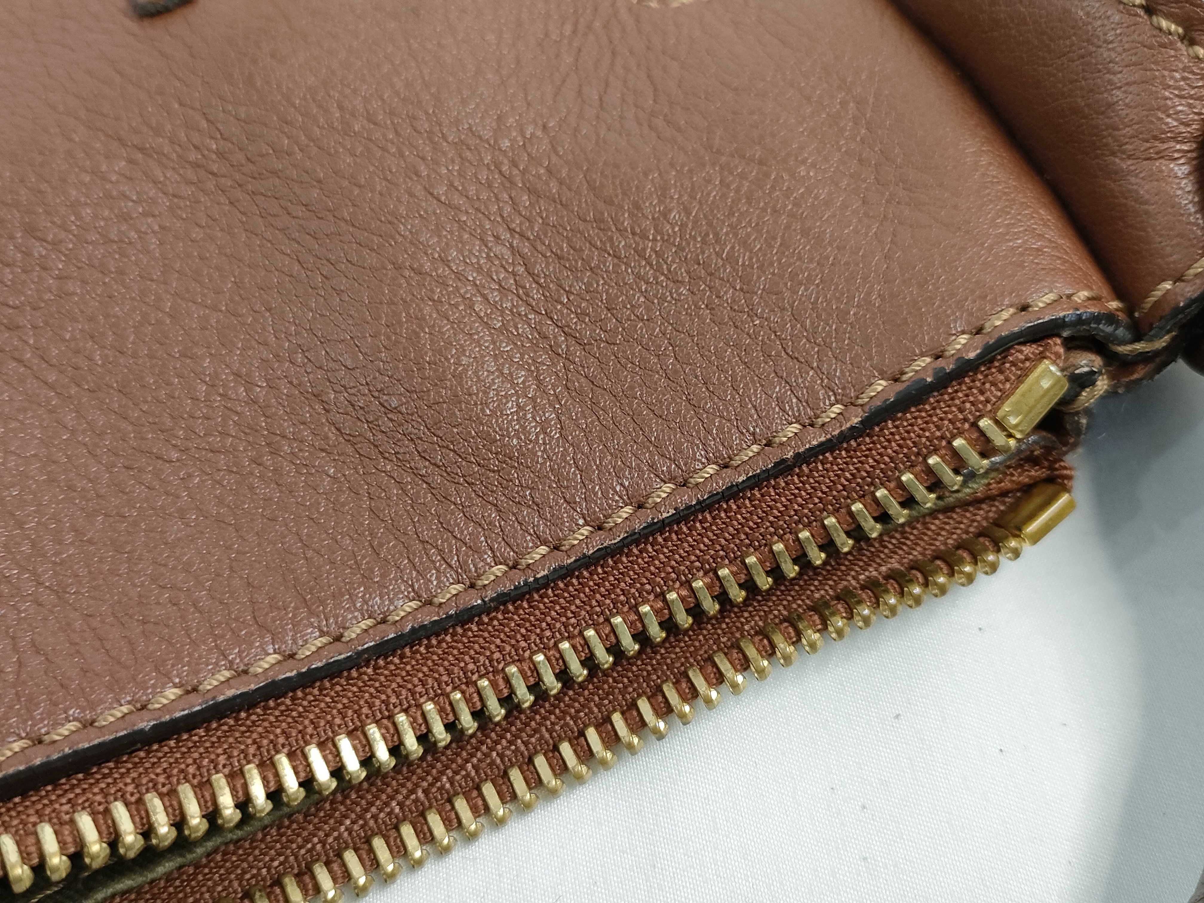 marcy leather handbag shoulder bag brown shoulder bag — view 15