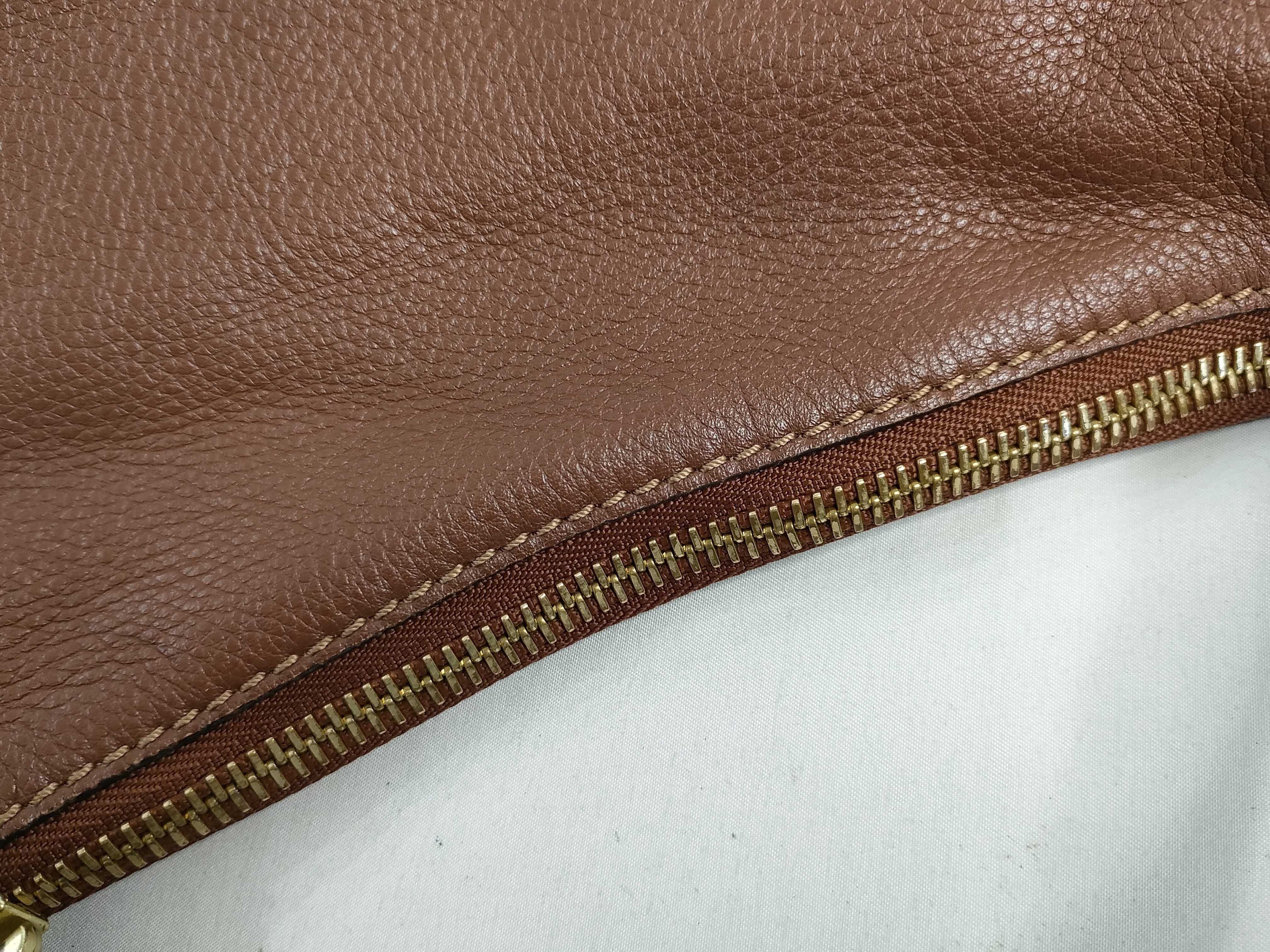 marcy leather handbag shoulder bag brown shoulder bag — view 9