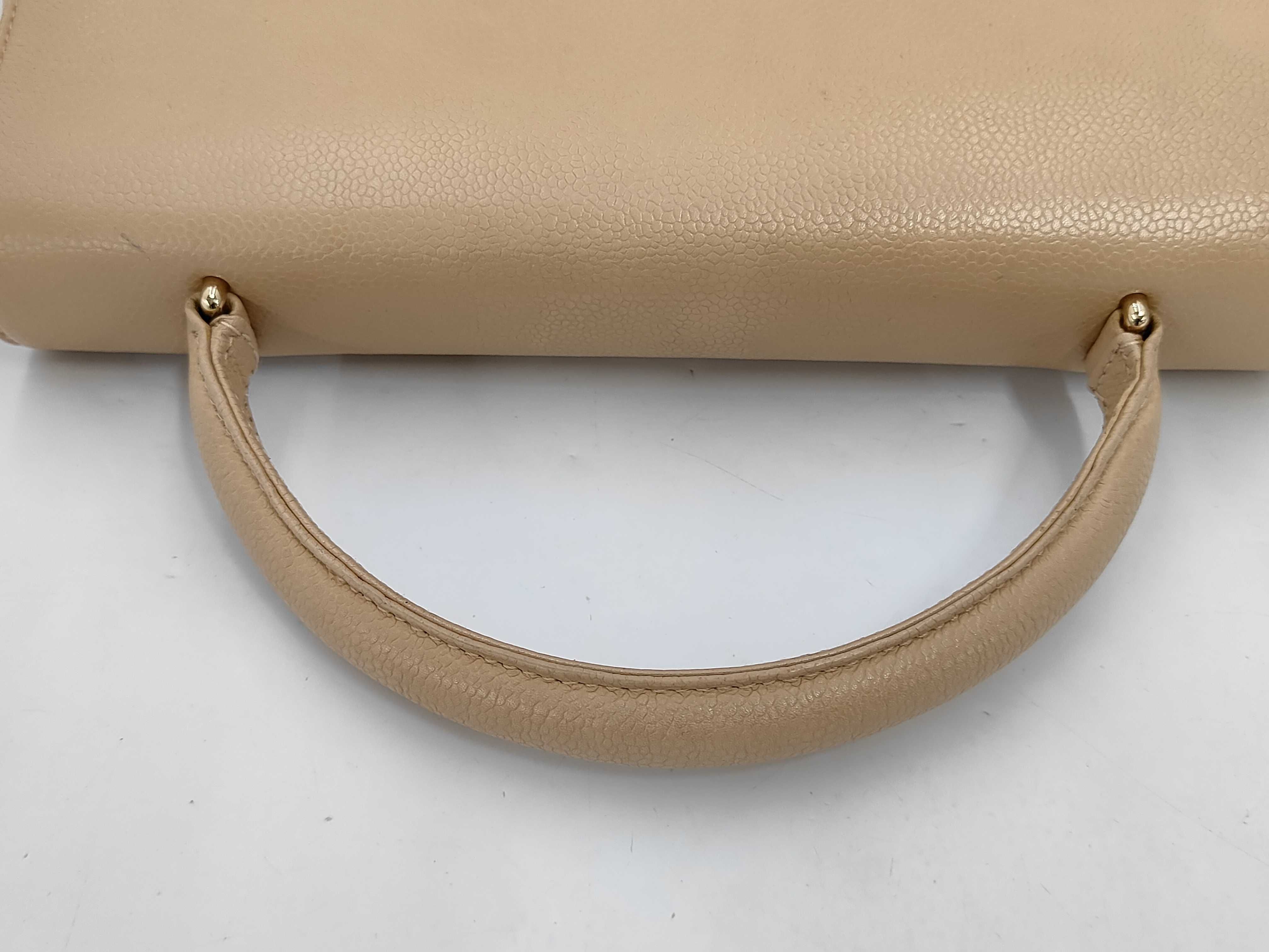 handbag, lambskin, beige. — view 5