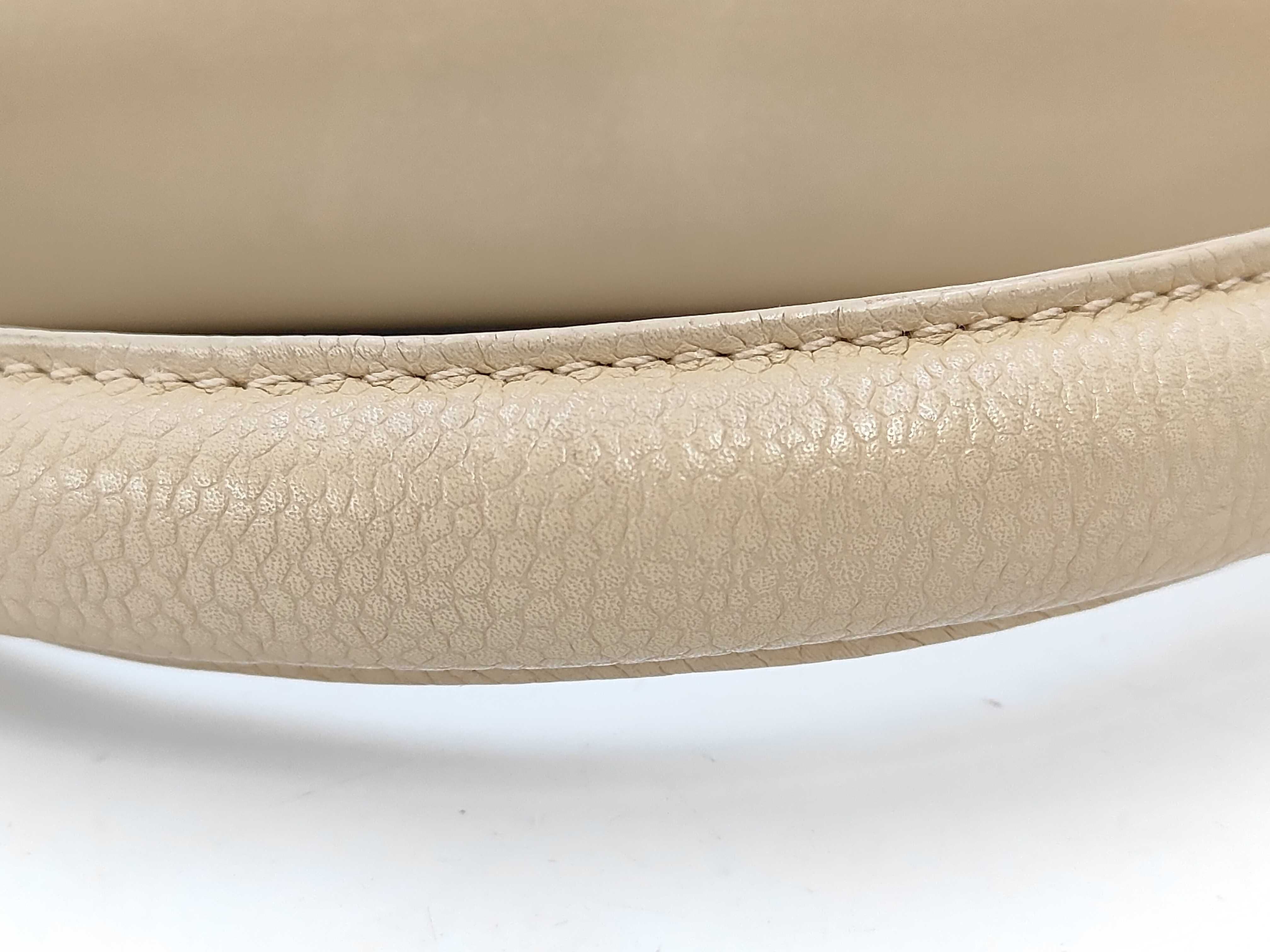 handbag, lambskin, beige. — view 6