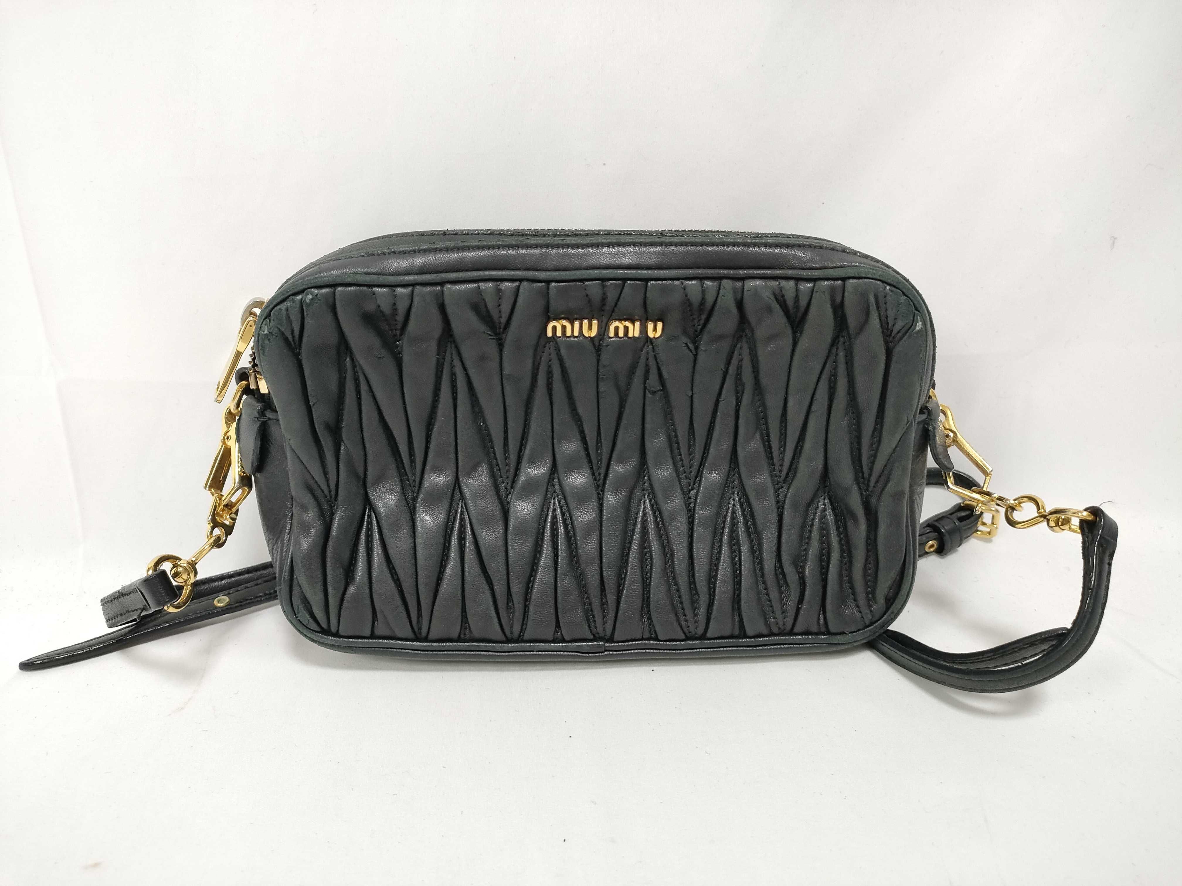 shoulder bag matelasse black shoulder bag